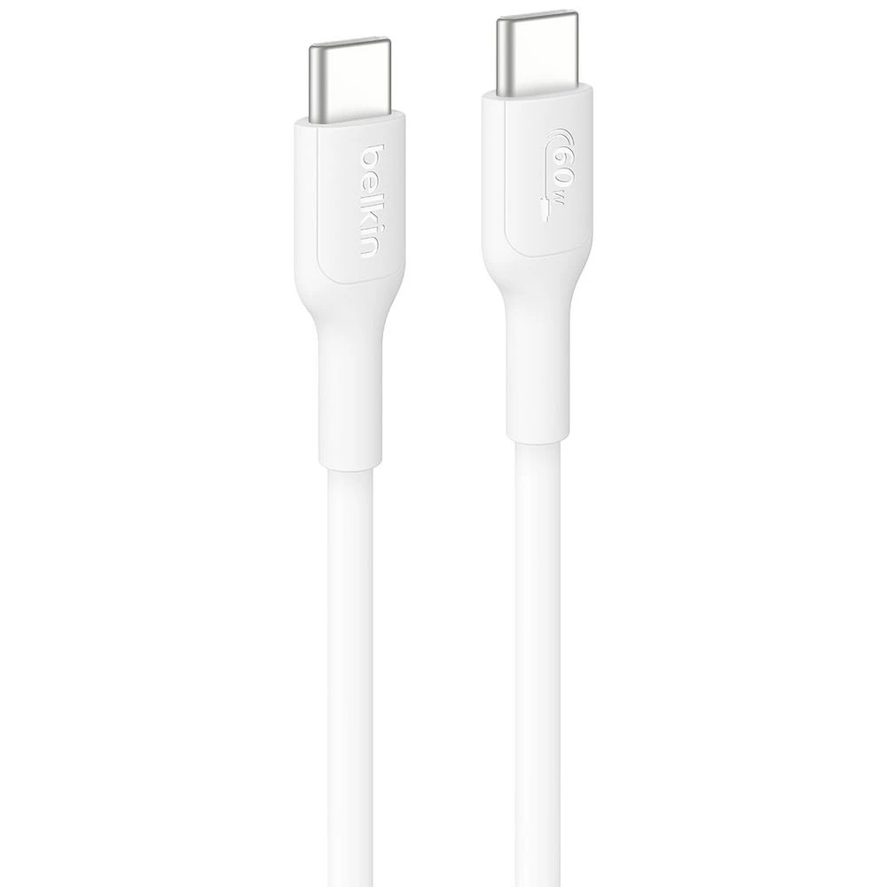1 Belkin BoostCharge Cable USB-C to USB-C 2M White, 1 of 2