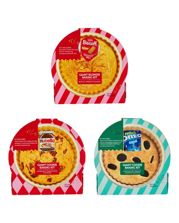 Giant Cookie Baking Kit - Assorted