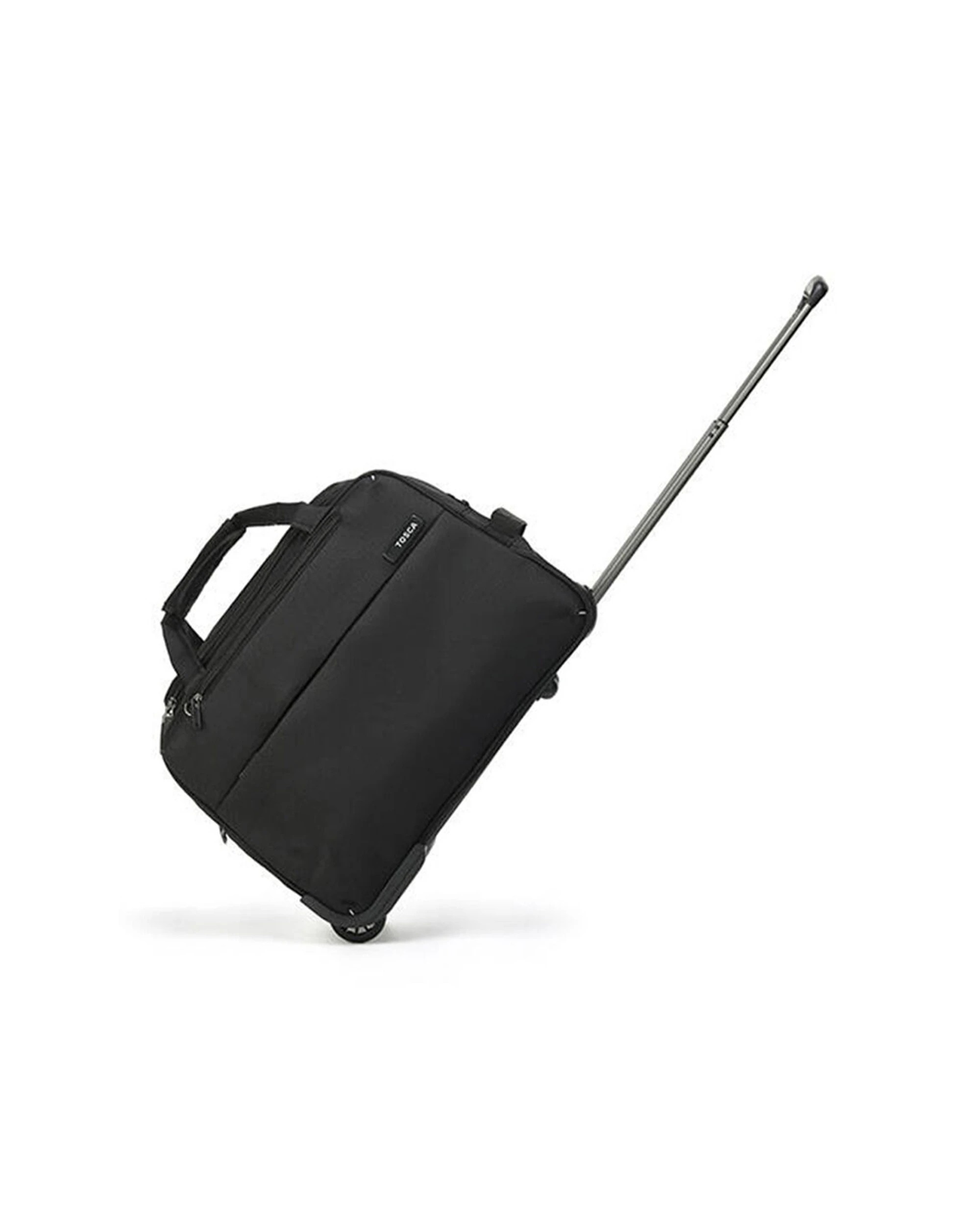 1 Tosca So-Lite 45L Cabin Travel Trolley Bag With Wheels - Black, 1 of 4