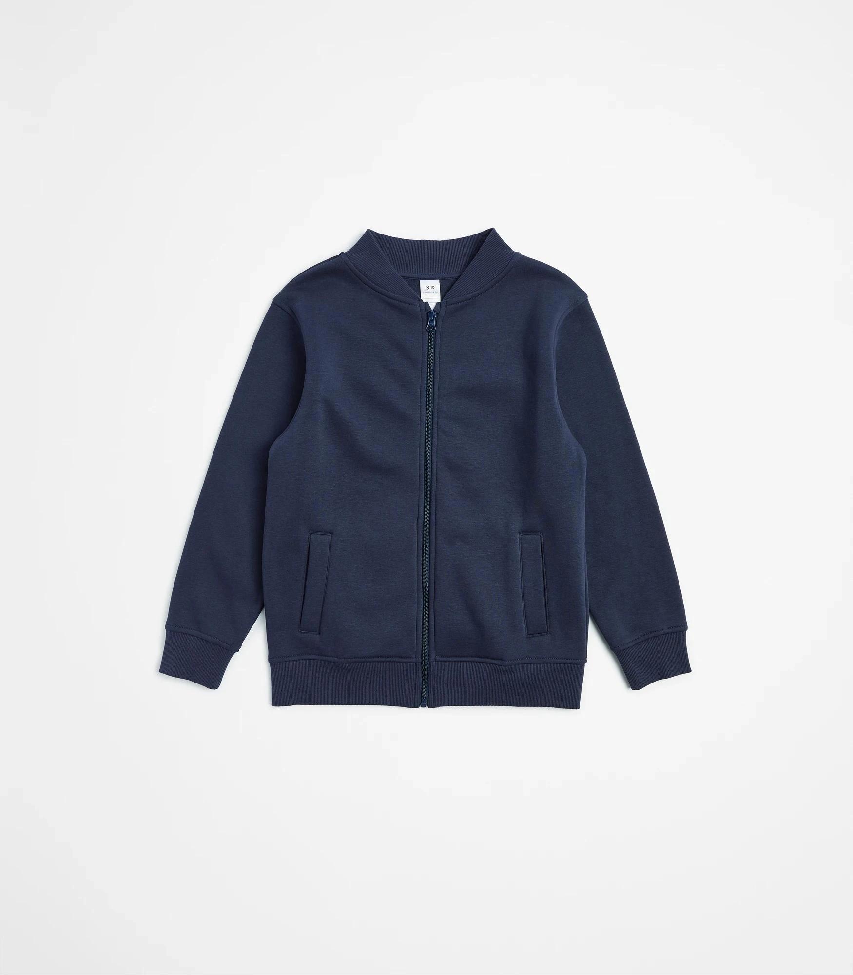 1 Target School Fleece Bomber Jacket NAVY BLUE, 1 of 3