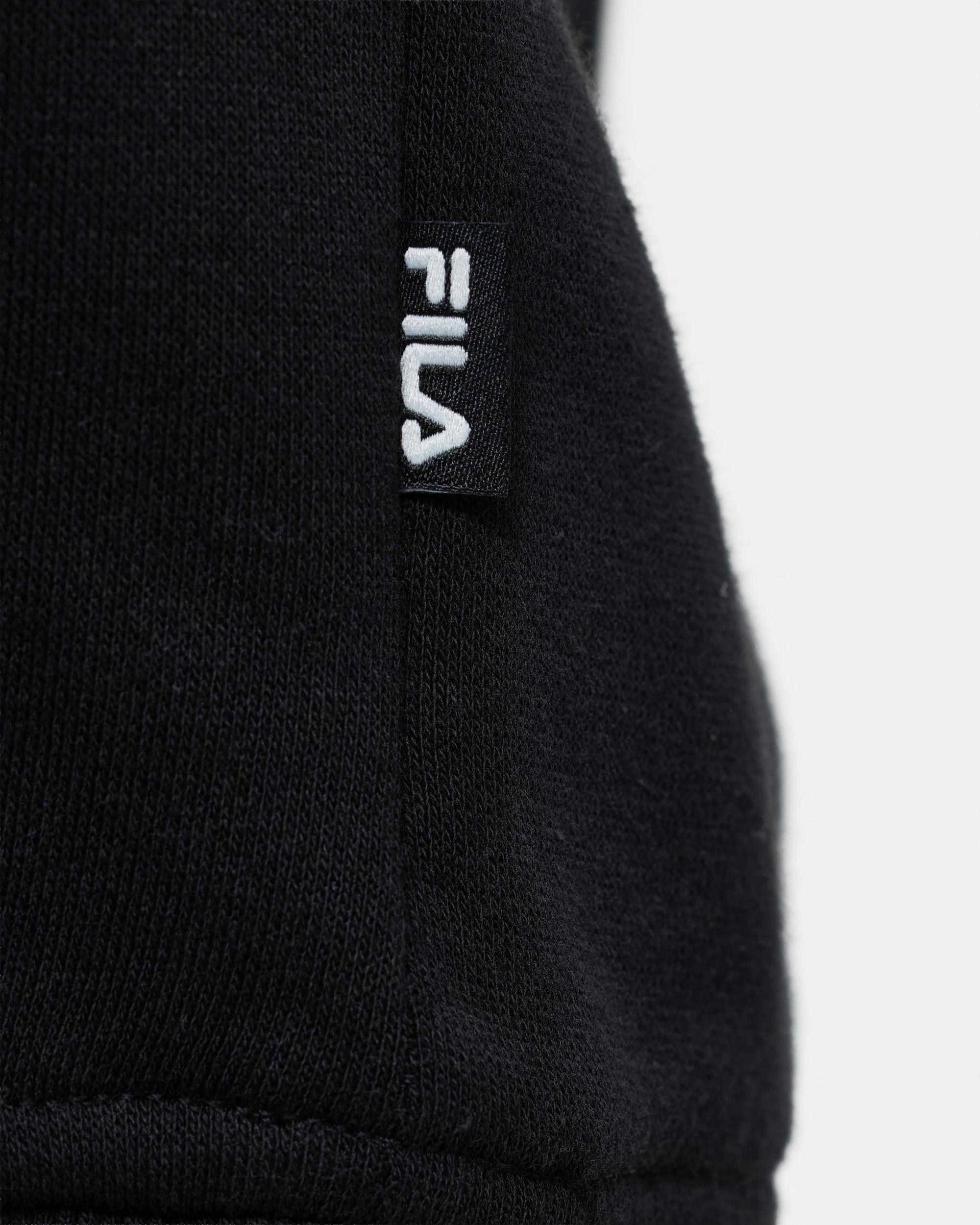 7 Fila Plus Fleece Hoodie BLACK, 7 of 7