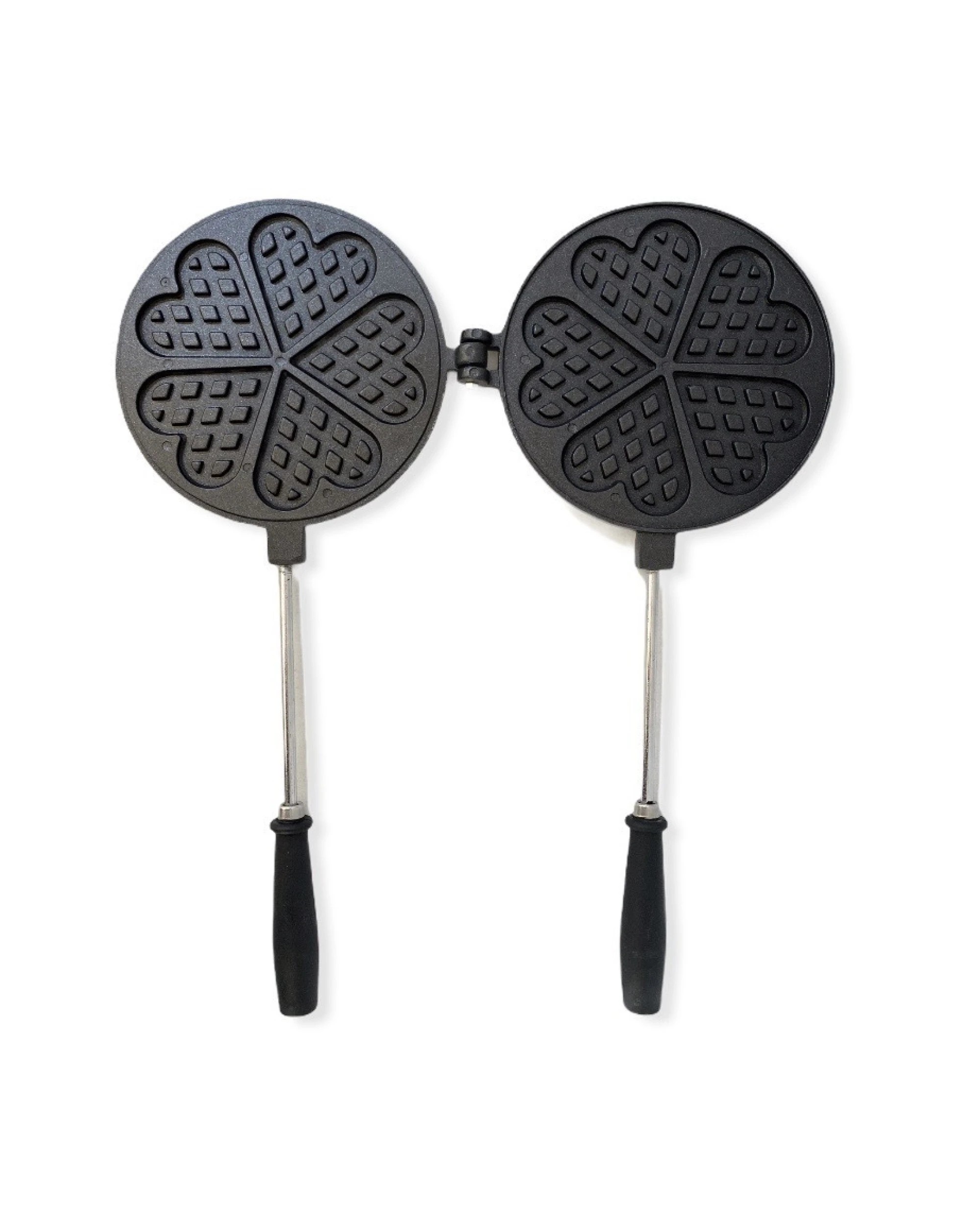 1 BR Home Non-Stick Cast Aluminium Waffle Maker for Breakfast and Snacks, 1 of 6