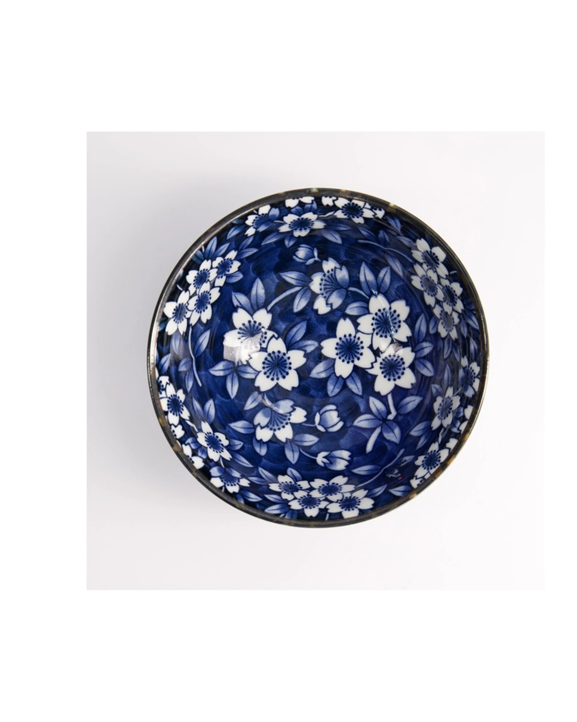 2 Tokyo Design Tokyo Sakura Tayo Bowl 15x7cm Microwave Dishwasher Safe - Blue, 2 of 4