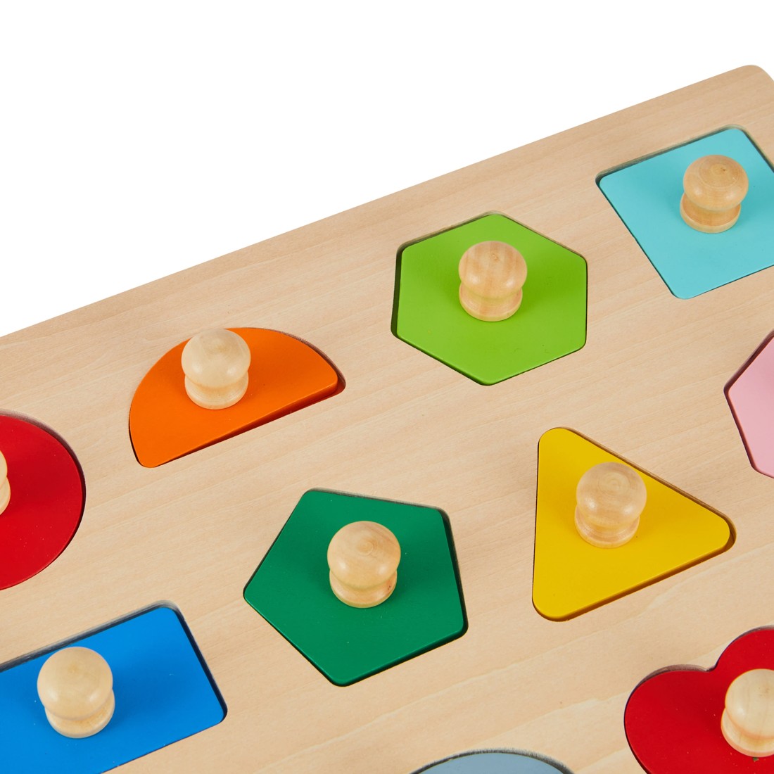 5 Wooden Play Shape Puzzle, 5 of 6