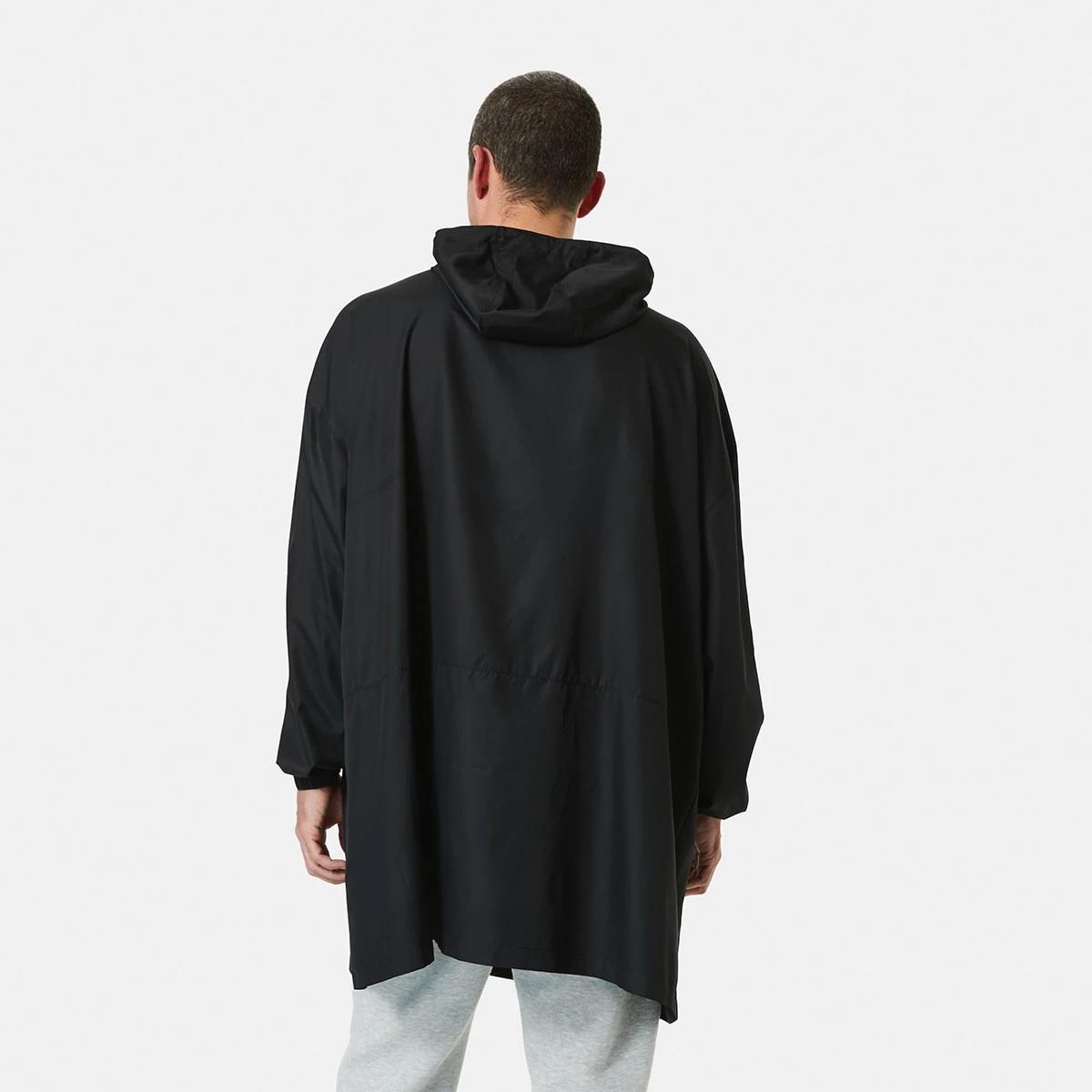 4 Active Mens Packable Poncho BLACK, 4 of 8
