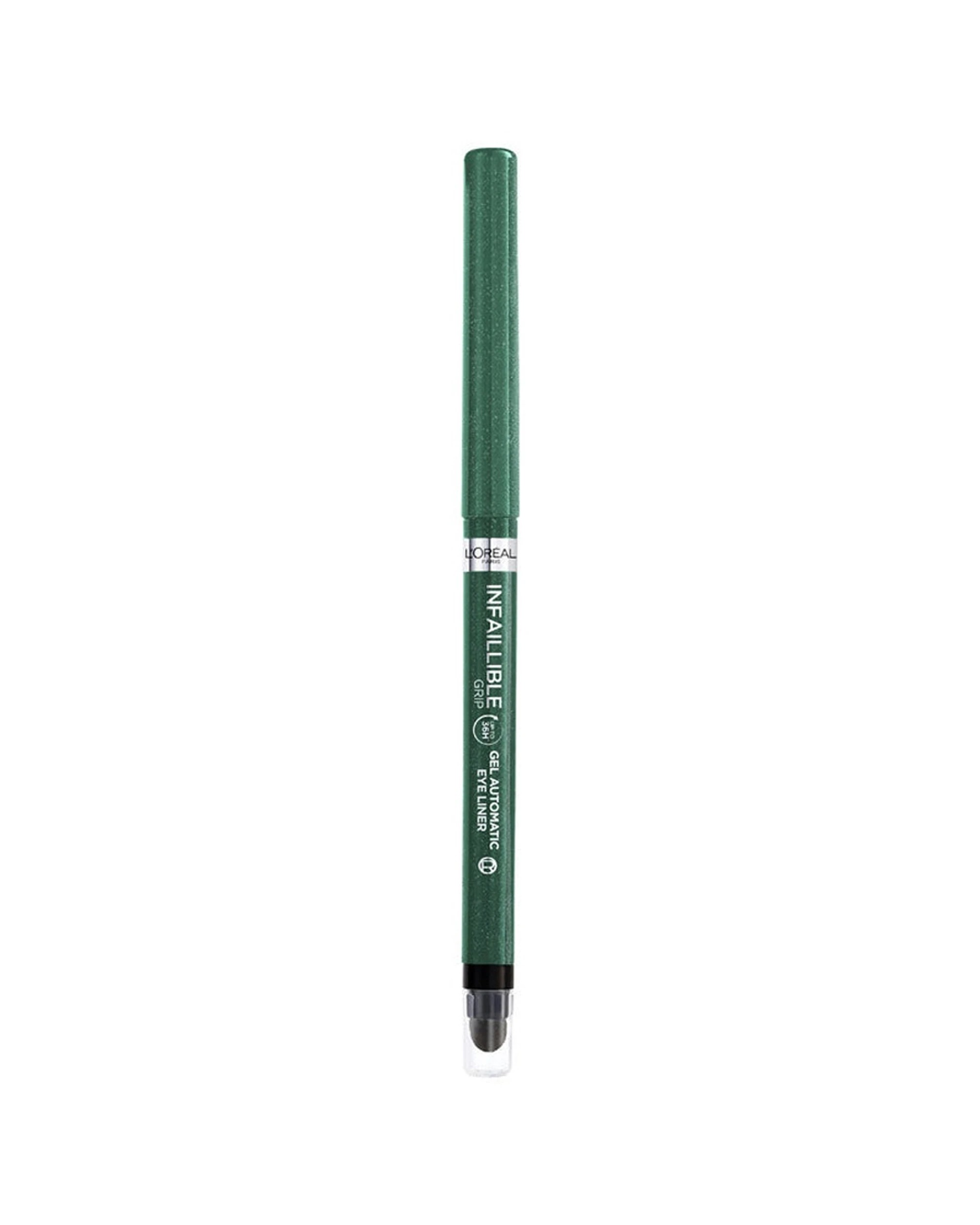 1 L'Oreal Paris Infallible Grip 36hr Gel Automatic Liner Emerald - Green, 1 of 3