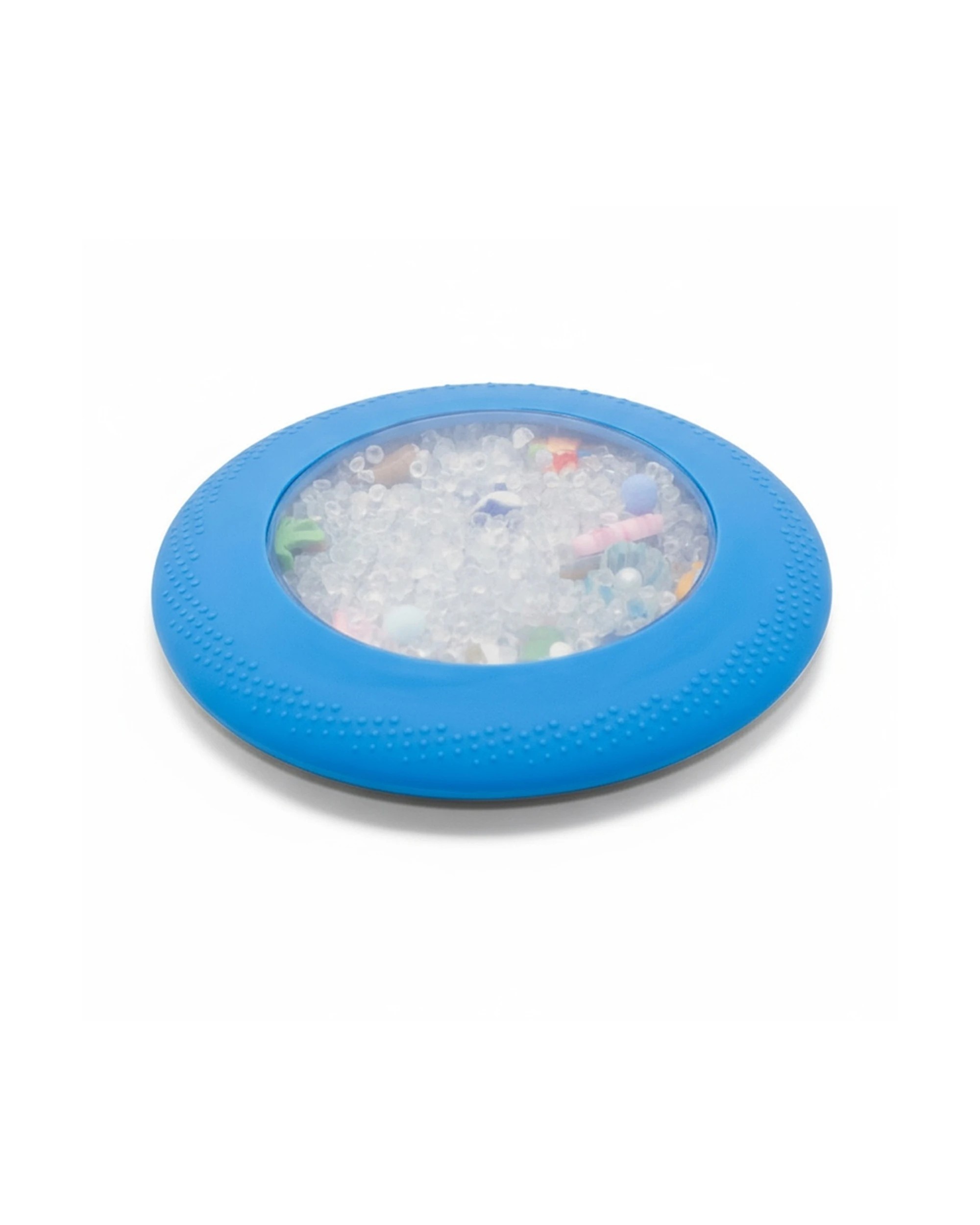 1 Jellystone Designs Kids Peekaboo Sensory Bag Weighted Beads Portable Toy Beach - Blue, 1 of 1
