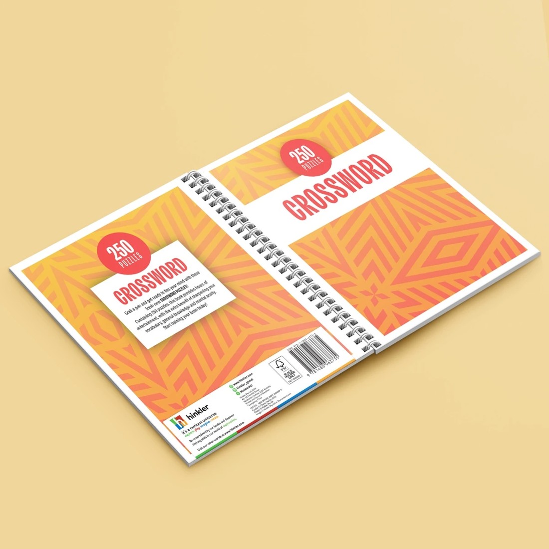 3 250 Puzzles: Crossword - Book, 3 of 5