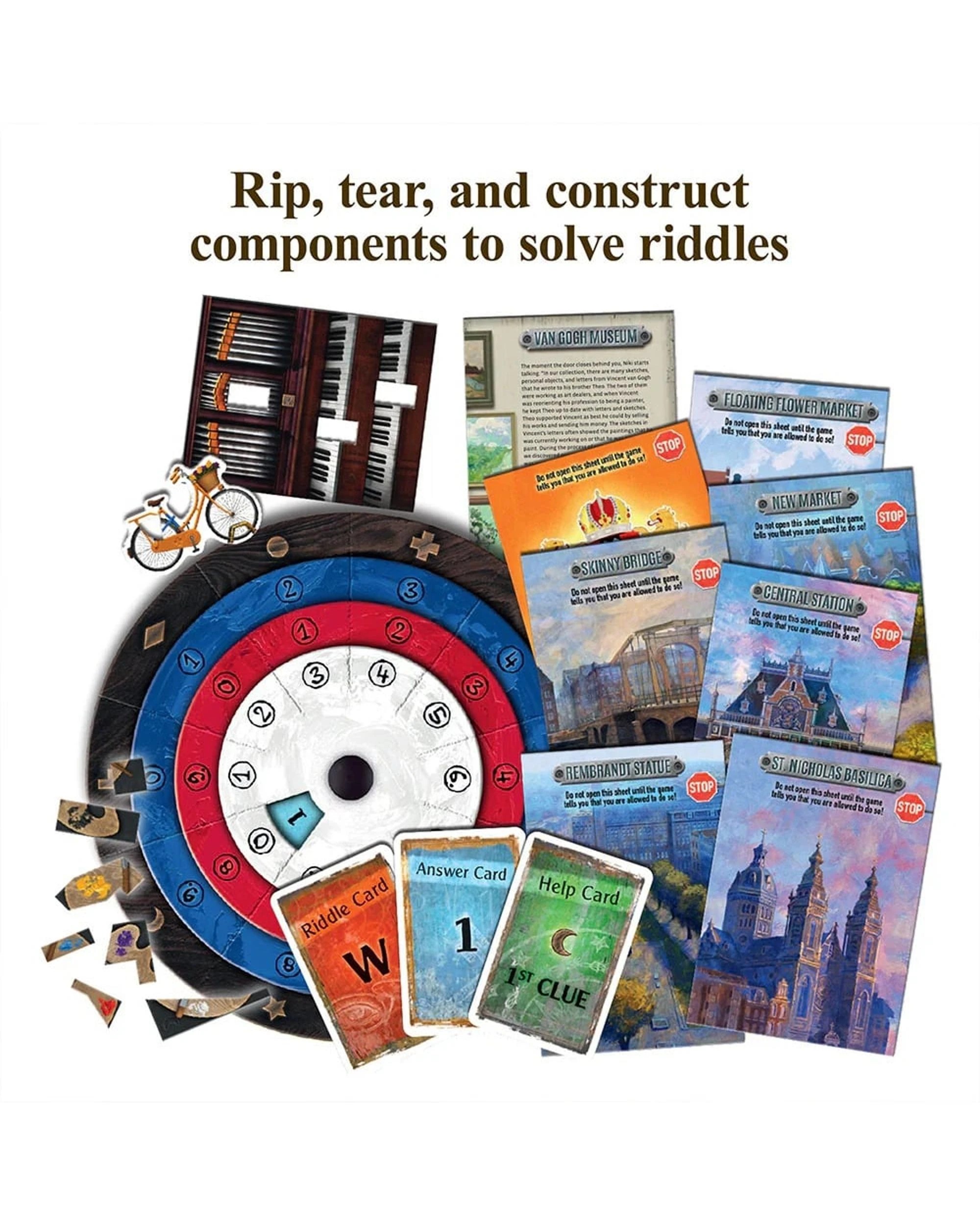 3 Exit The Game: The Hunt Through Amsterdam Puzzle Game, 3 of 5