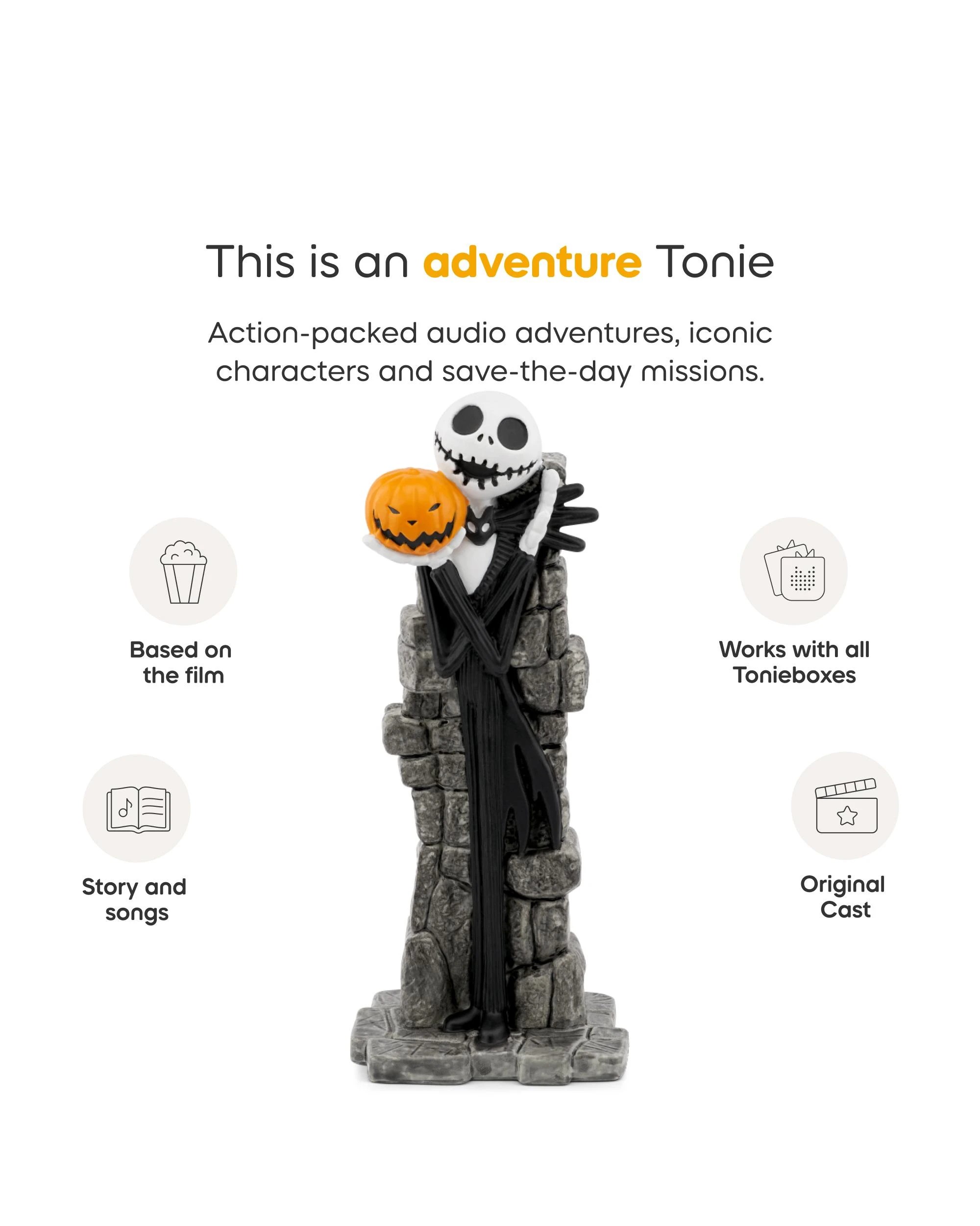 3 Tonies  Disney - Tim Burton's - The Nightmare Before Christmas Tonie Audio Character - Multi, 3 of 6