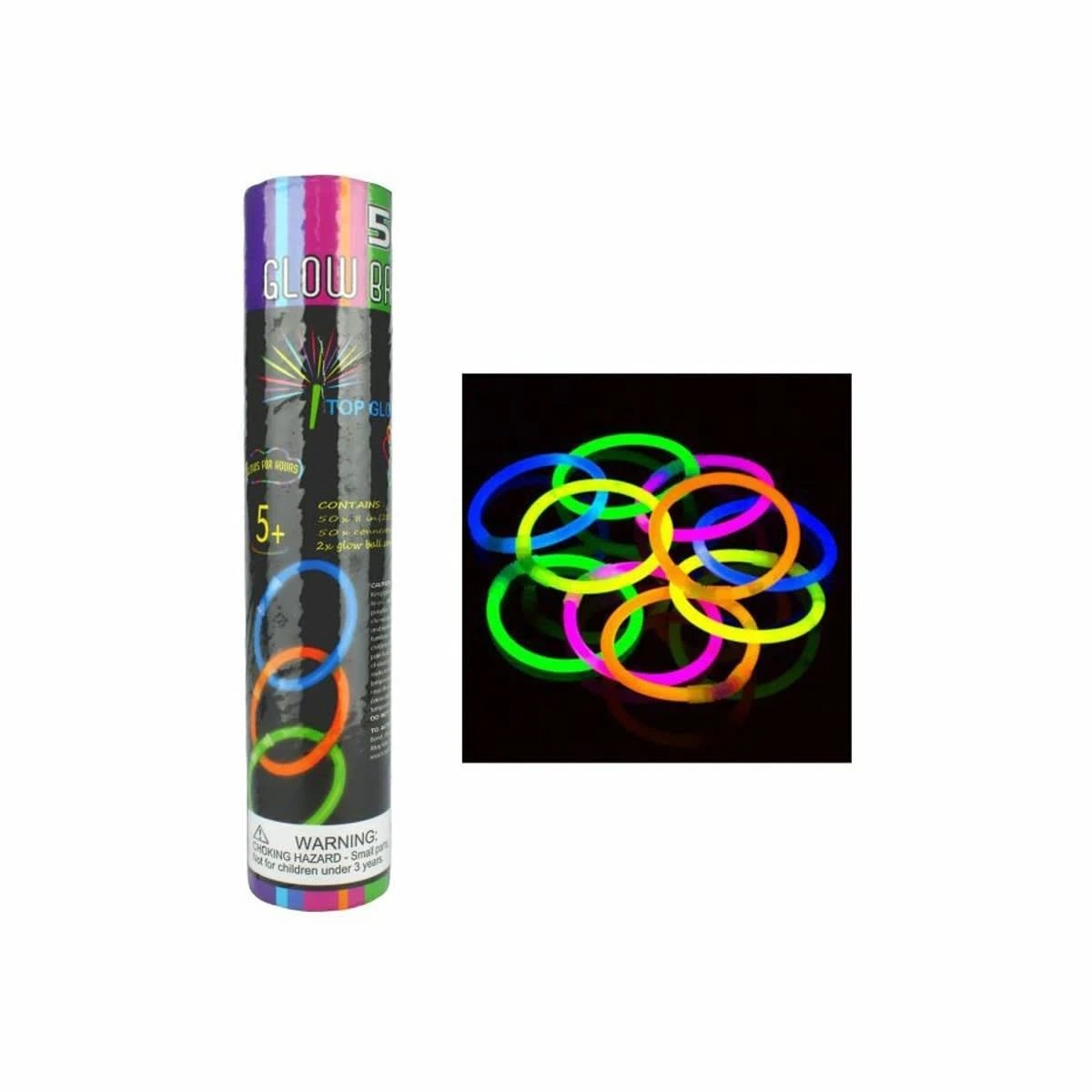 1 15 Pack Top Glo Glow Bracelets, 1 of 2