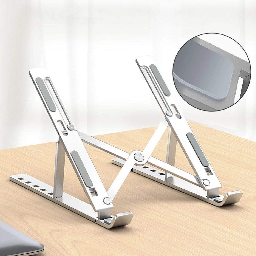 5 J.Burrows Foldable Portable Aluminium Laptop Stand, 5 of 6