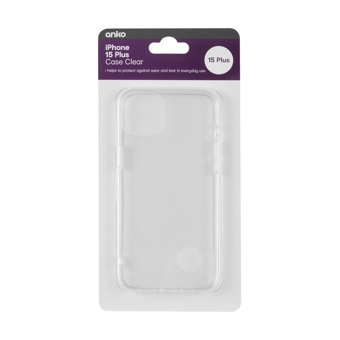 6 iPhone 15 Plus Case - Clear, 6 of 6