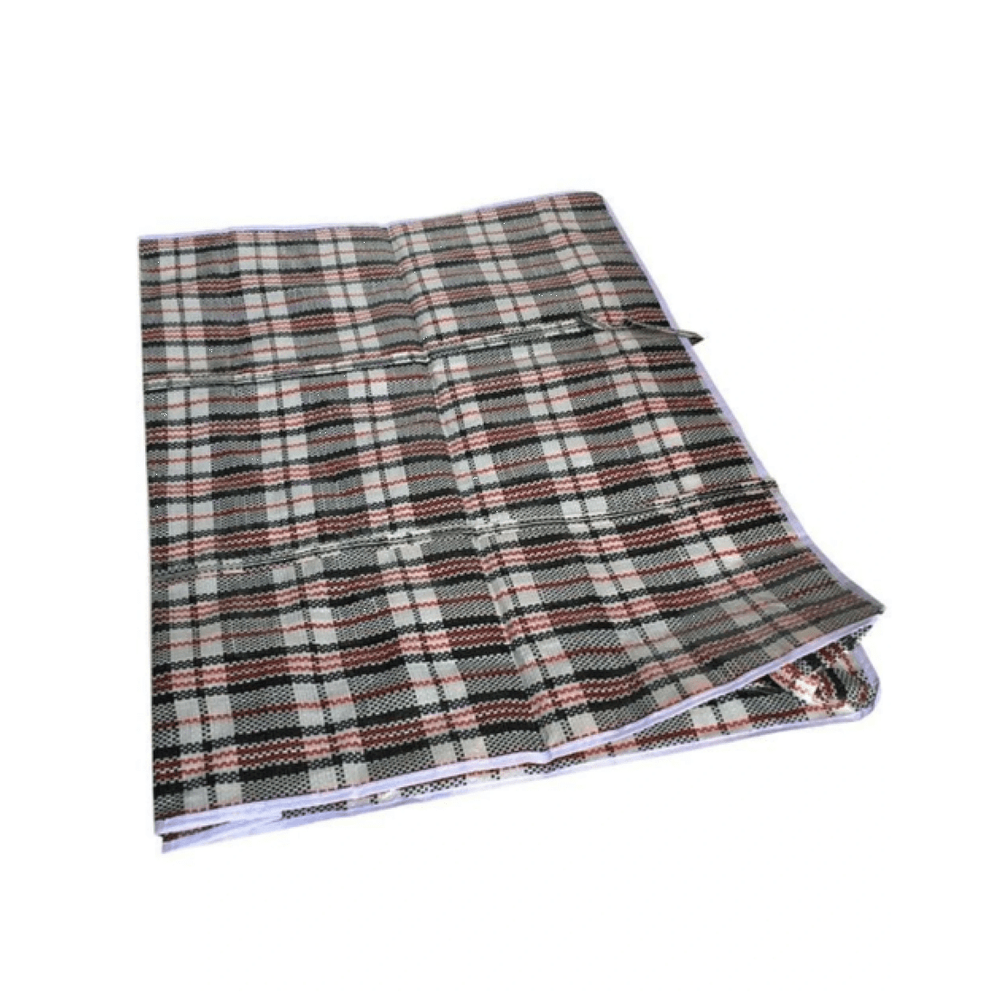 4 BR Home Jumbo Stripe Storage Bag with Zip Closure for Packing and Travel, 4 of 5