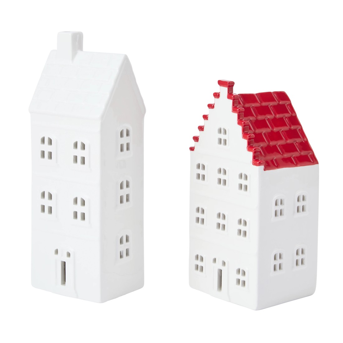 1 Medium Ceramic House - Assorted, 1 of 4
