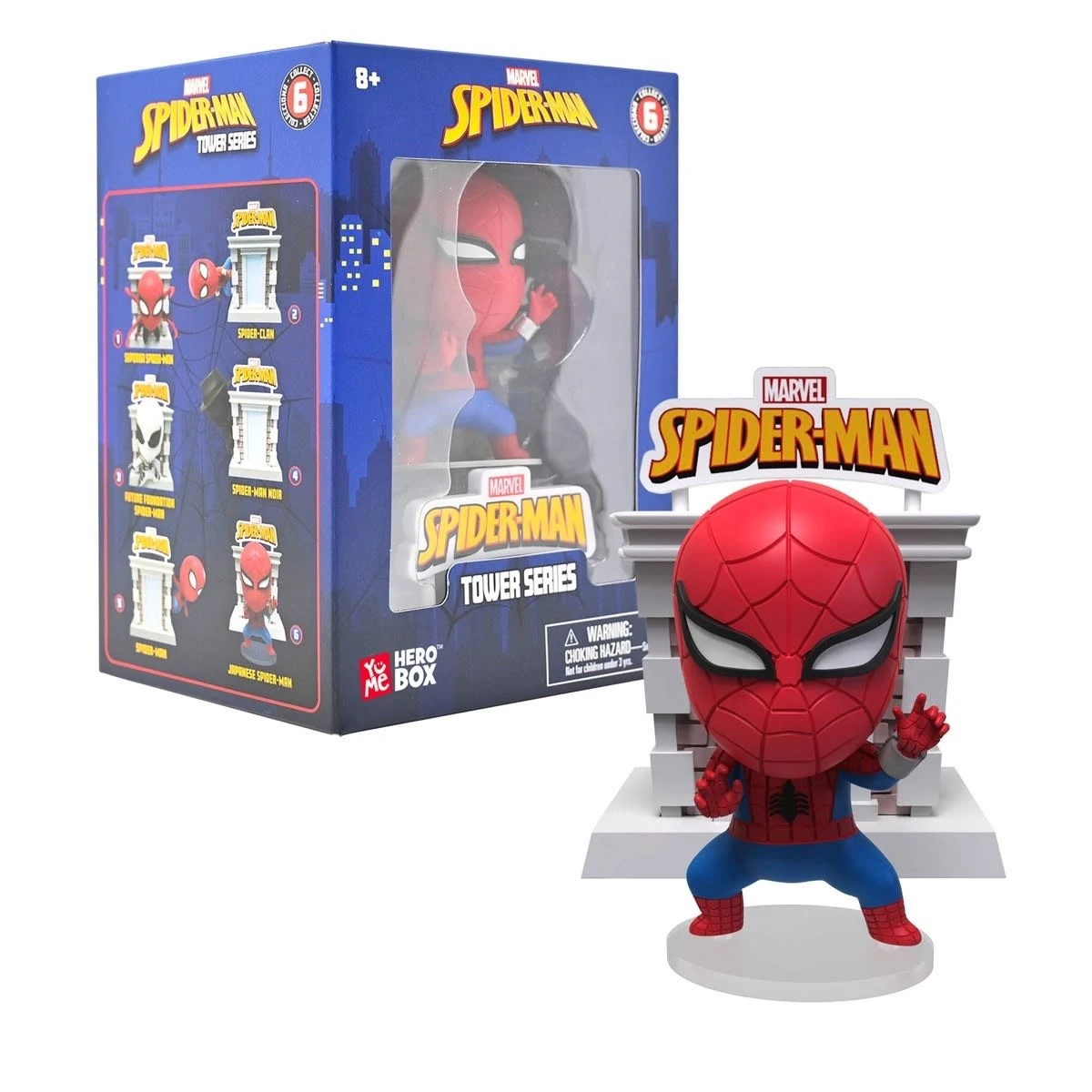 3 YuMe HeroBox Marvel Spider-Man Tower Series Action Figure - Assorted, 3 of 10