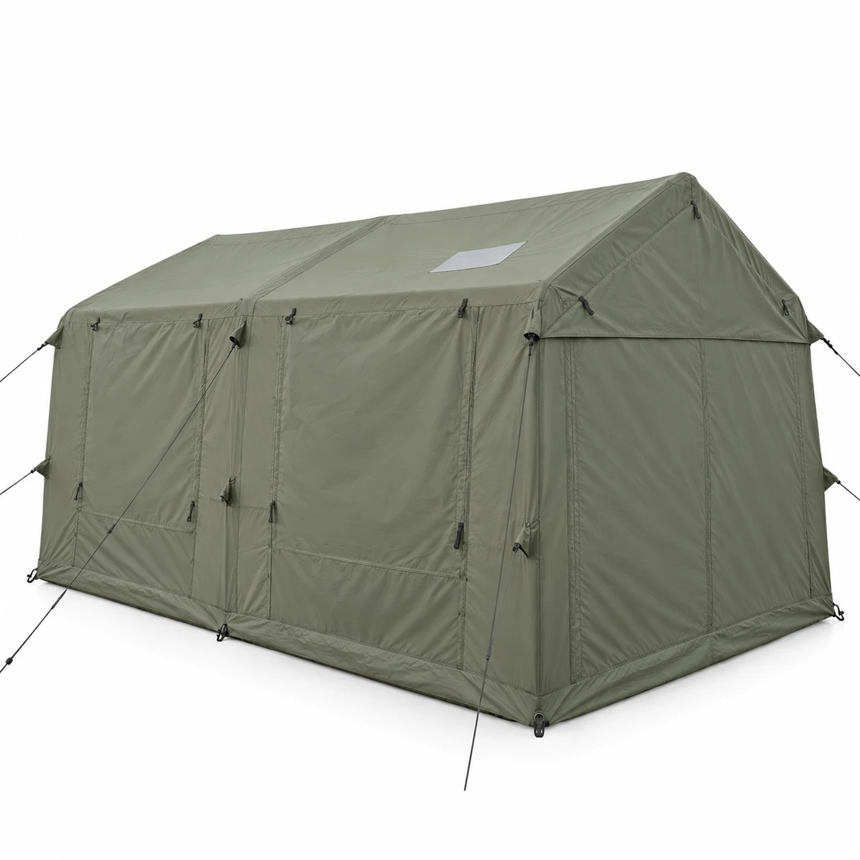 10 Weisshorn Inflatable Cabin Camping Tent Mesh Entry 520x360cm - Green - Green, 10 of 10