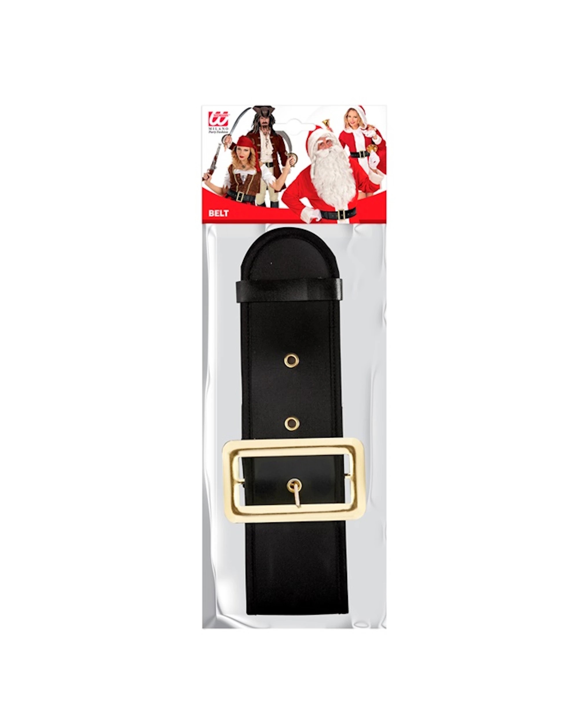 5 Widmann Adult Character Belt Costume - One Size - Black, 5 of 5