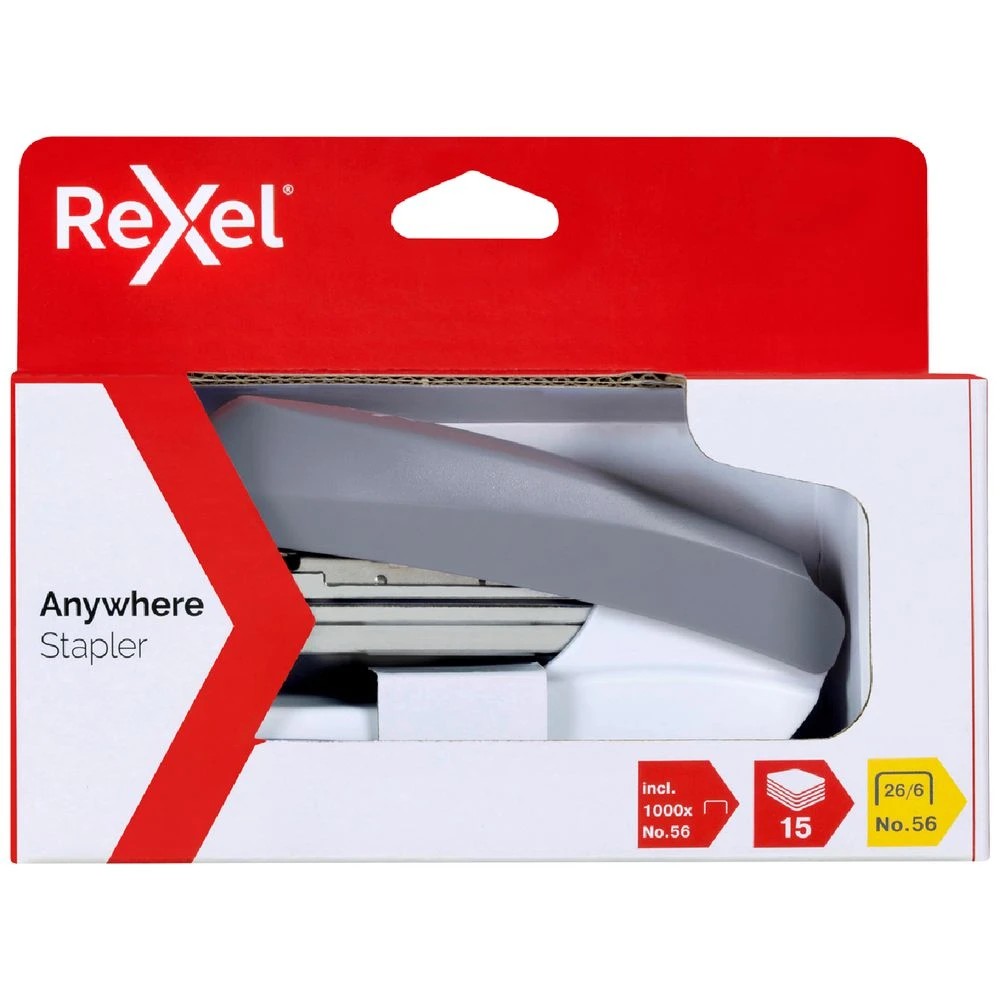 4 Rexel Anywhere Half Strip Stapler Grey, 4 of 4