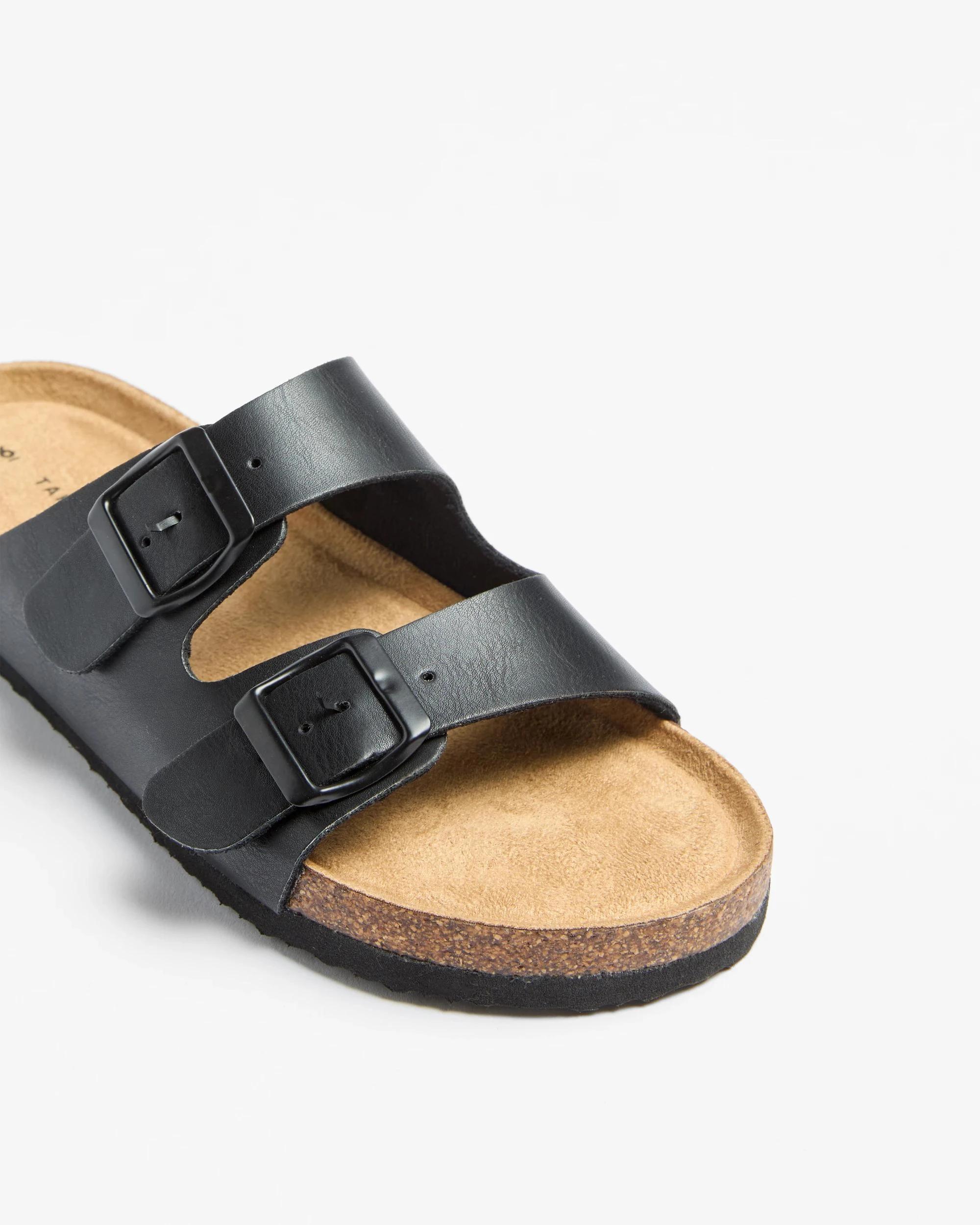 2 Target Woman Womens Moulded Cork Sandal - Maree BLACK, 2 of 3