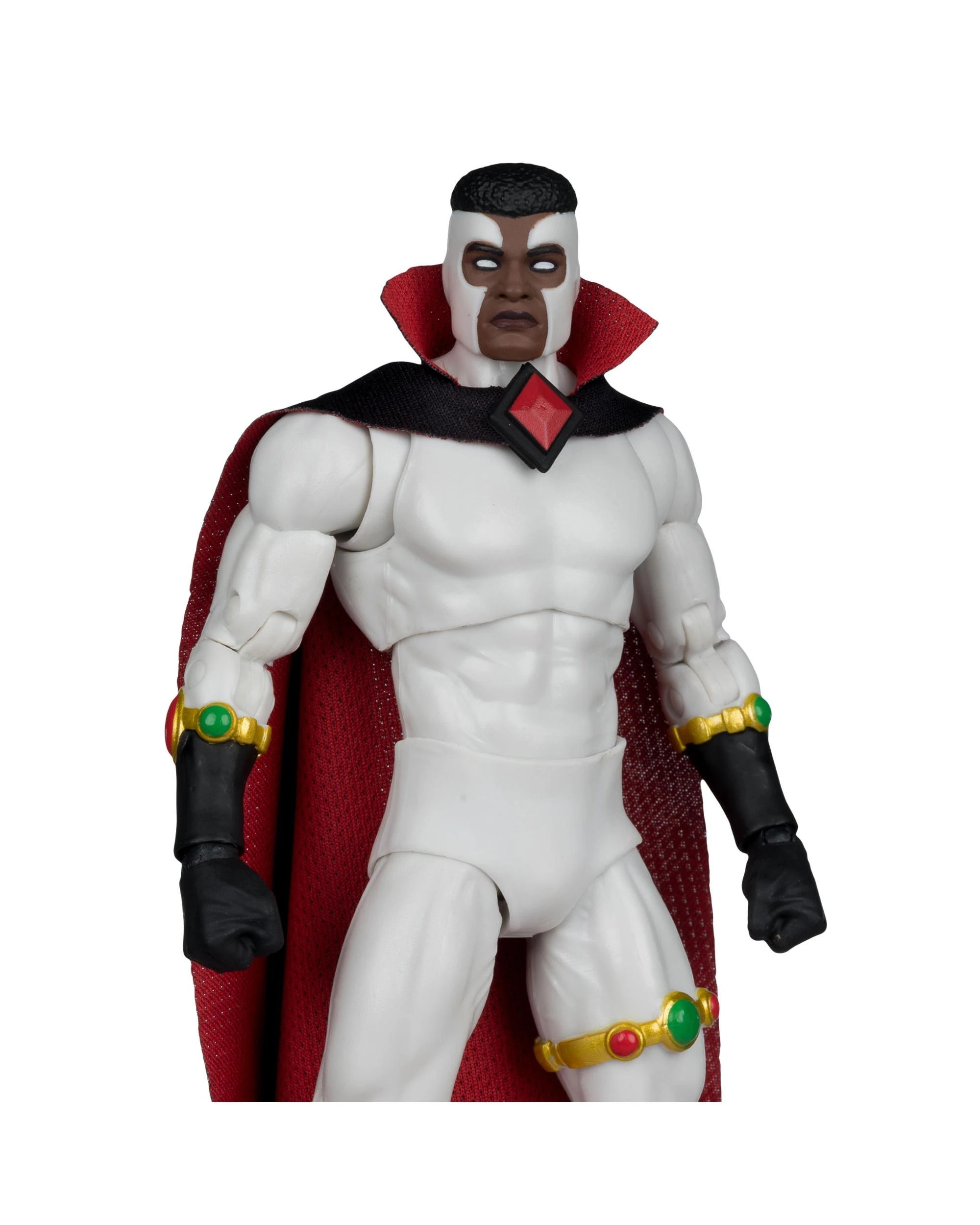 6 DC Direct Page Punchers Justice League #77 Bloodwynd Red Platinum Edition 7 inch Figure with Comic, 6 of 9