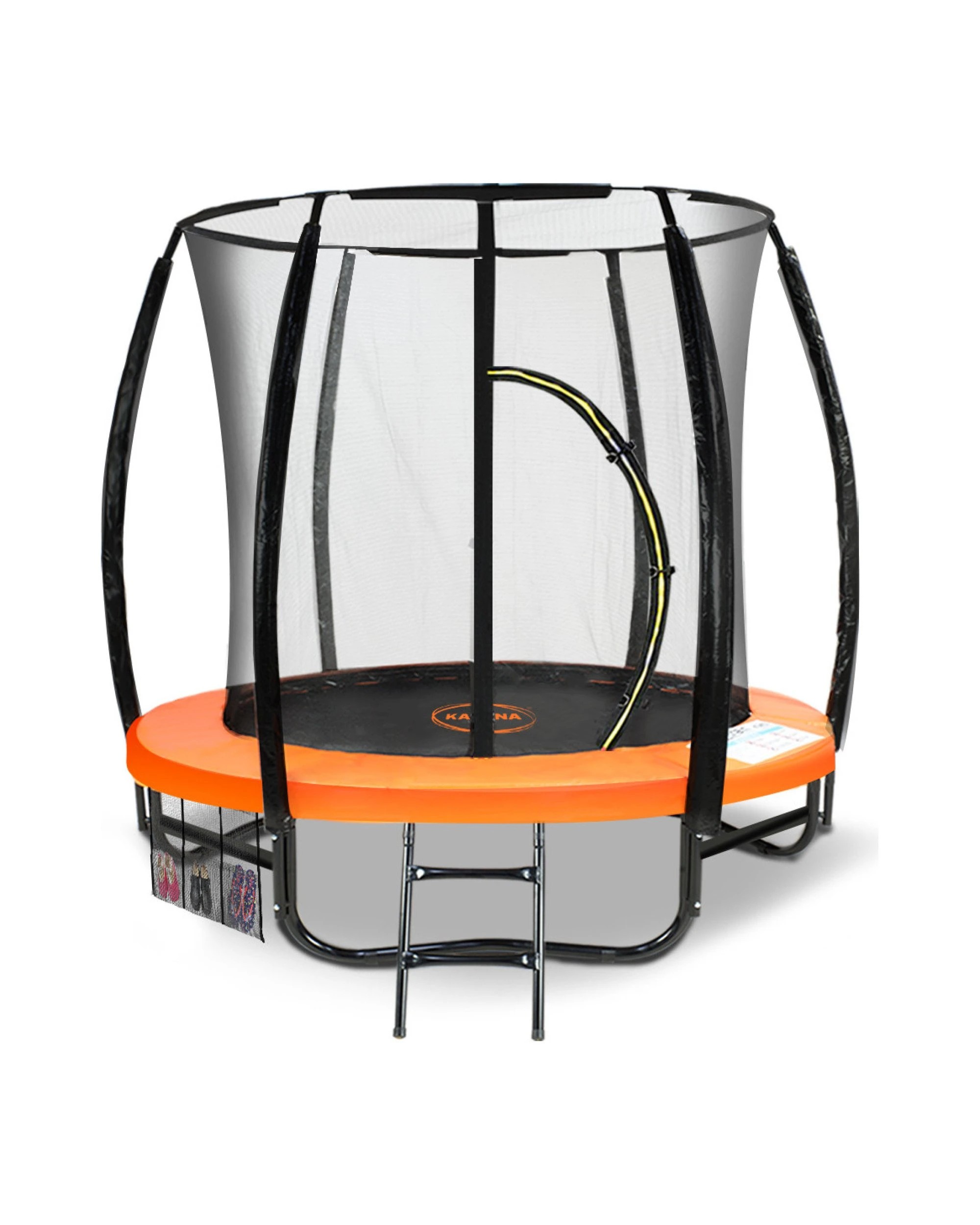 1 Kahuna Classic 6 ft Trampoline - Orange, 1 of 8