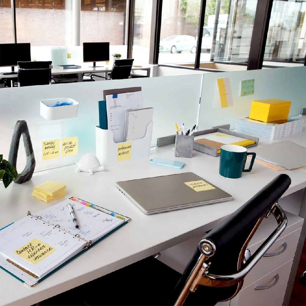 7 Post-it Super Sticky Notes 76 x 76mm Canary Yellow 5 Pack, 7 of 10