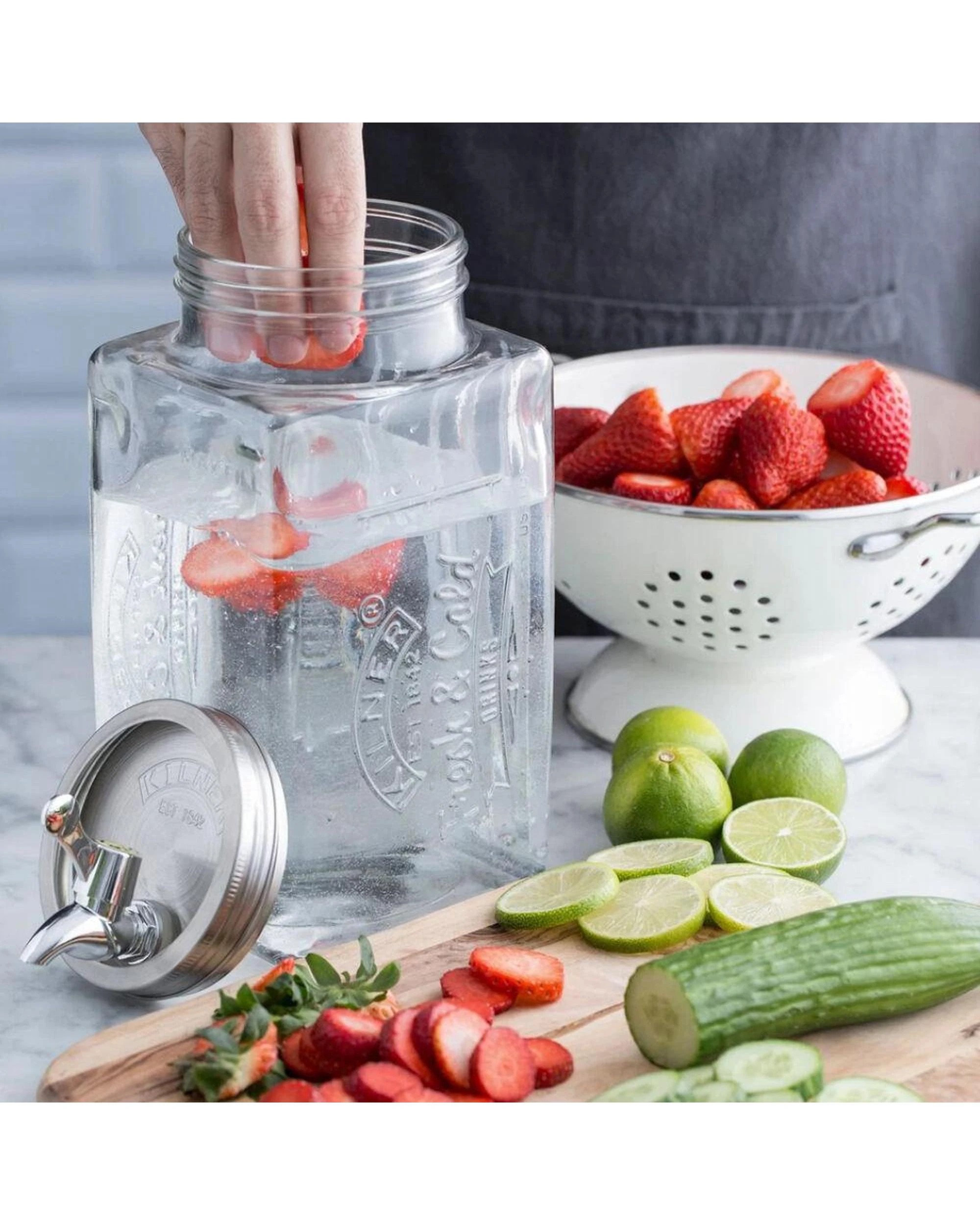 5 Kilner Glass Fridge Dispenser 3L, 5 of 6