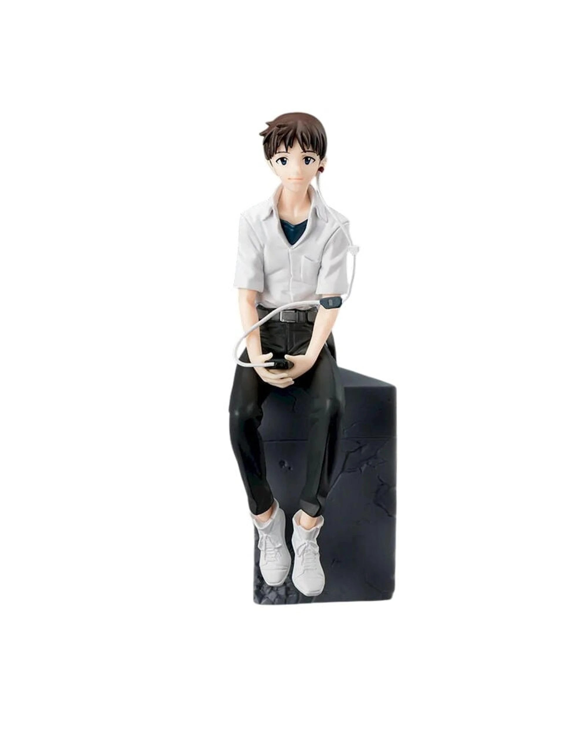 1 SEGA Rebuild of Evangelion Vignetteum New Theatrical Edition Shinji and Kaworu Shinji Version Figure, 1 of 4