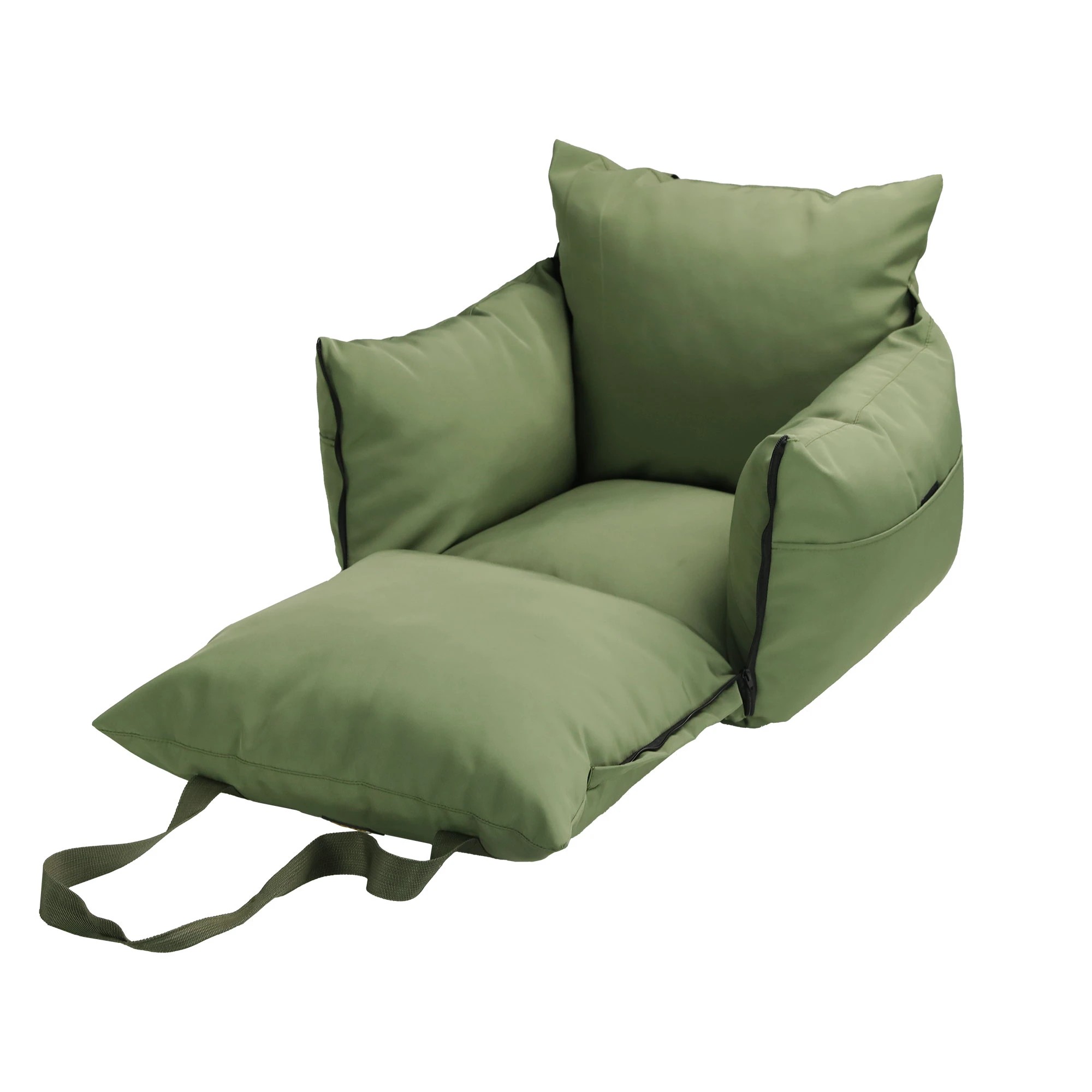 2 Pawz Washable Dog Car Seat Booster - Green, 2 of 7