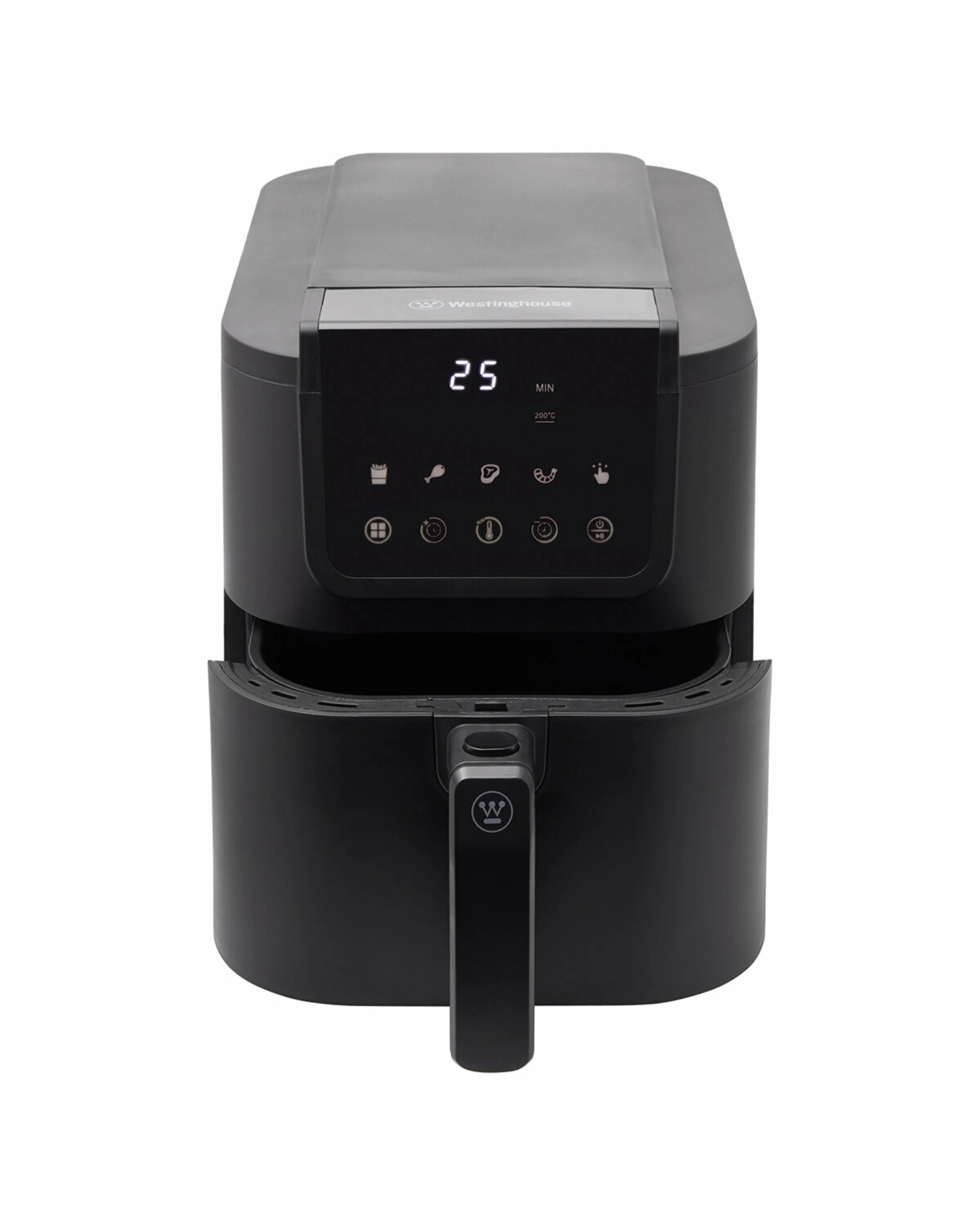 2 Westinghouse Slimline Air Fryer 5L Black, 2 of 5