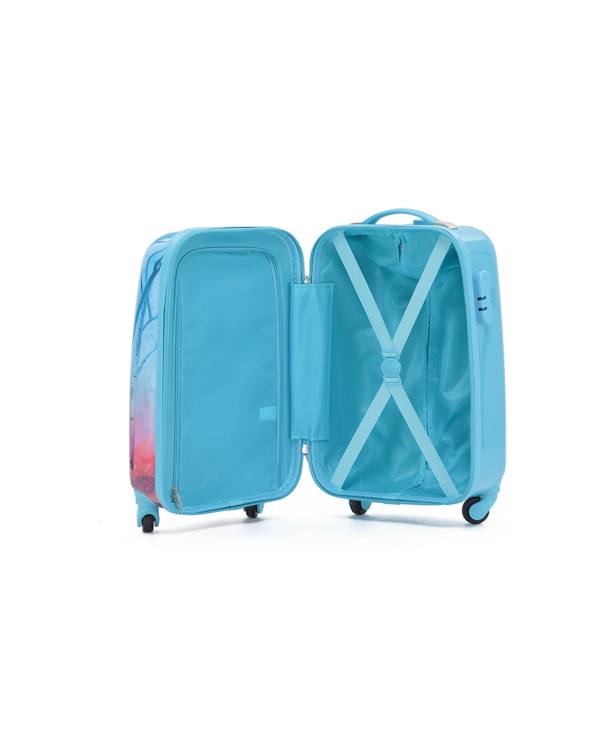 3 Disney Frozen 17" Cabin Trolley Case Wheeled Suitcase Luggage Kids Travel - Multi, 3 of 5