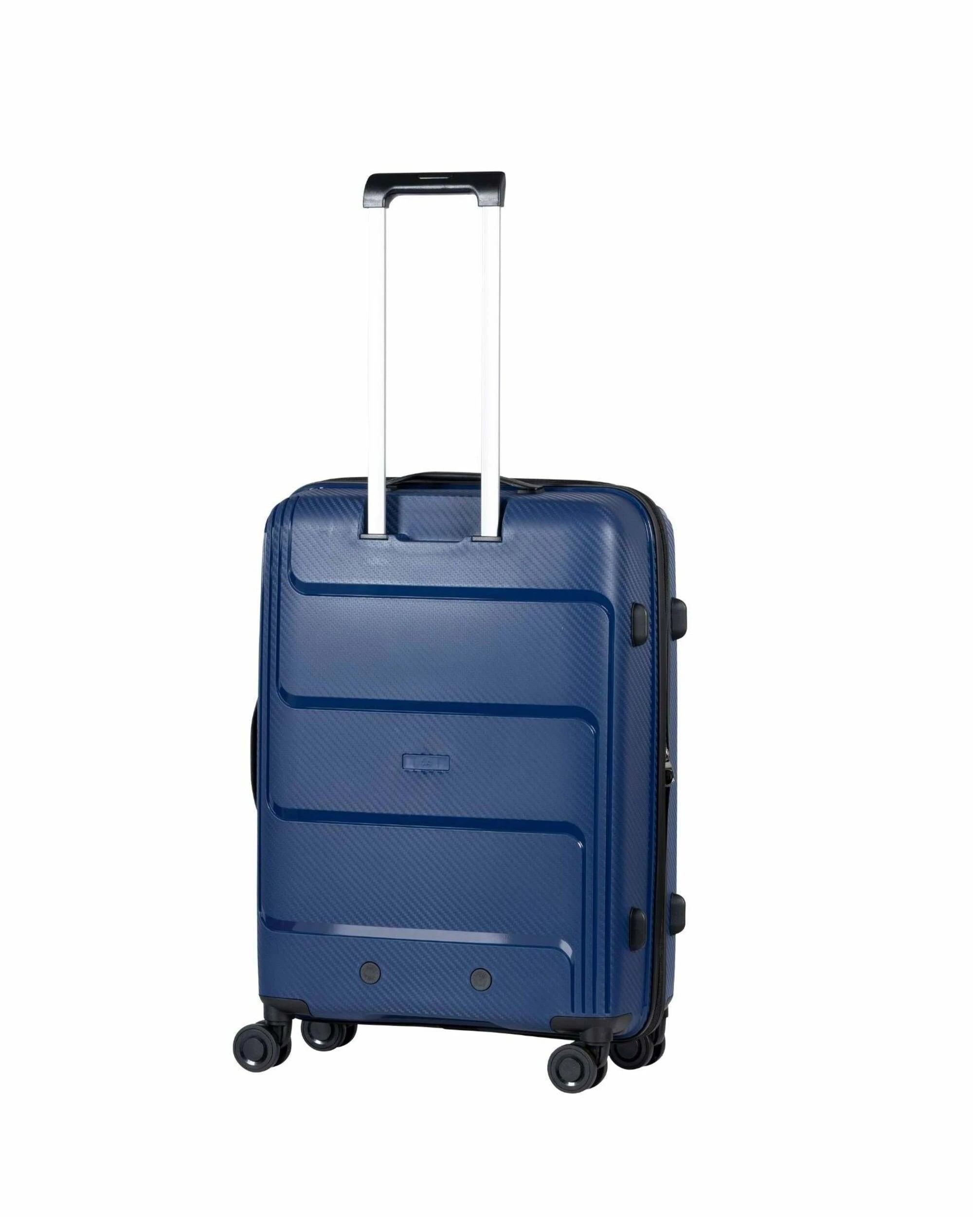 5 Delphin Verona Hardside 2-Piece Spinner Luggage Set - Medium & Carry-On - Blue, 5 of 5
