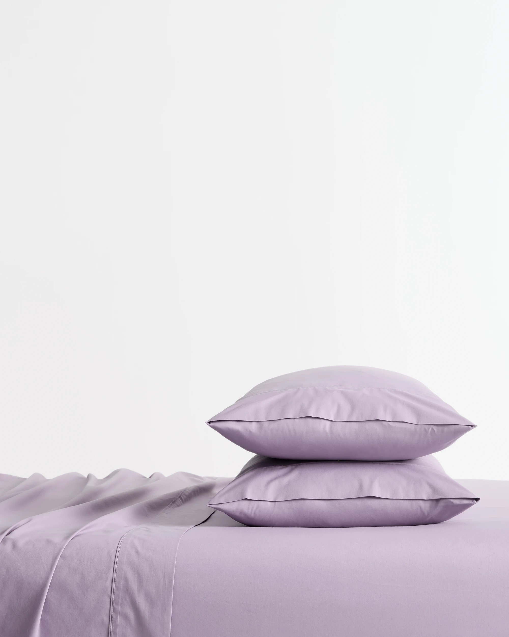 1 Target Australian Cotton 250 Thread Count Fitted Sheet - Queen Bed - Purple, 1 of 1