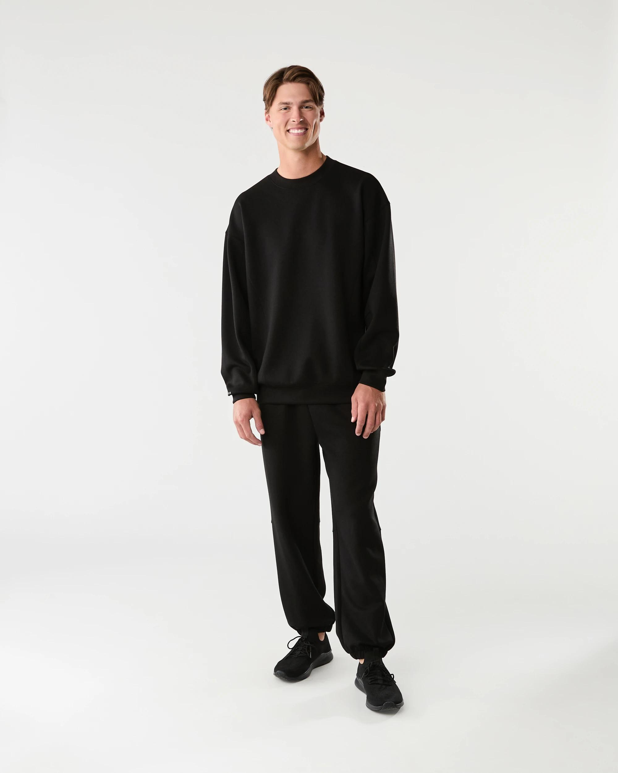 7 Active Mens Scuba Trackpants Black, 7 of 7