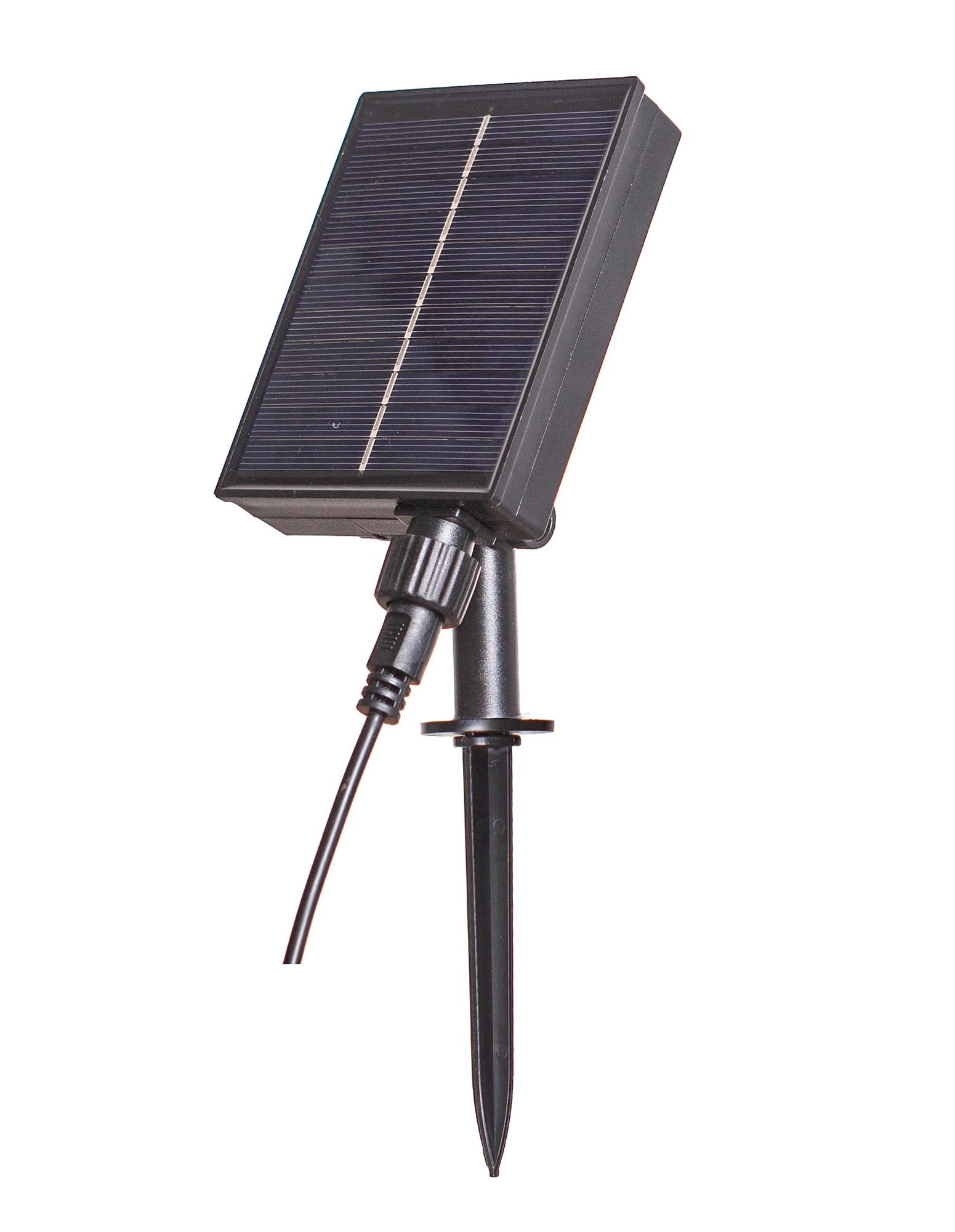 2 LumiFx 10 Bulb Solar Outdoor Festoon Lights - White, 2 of 10