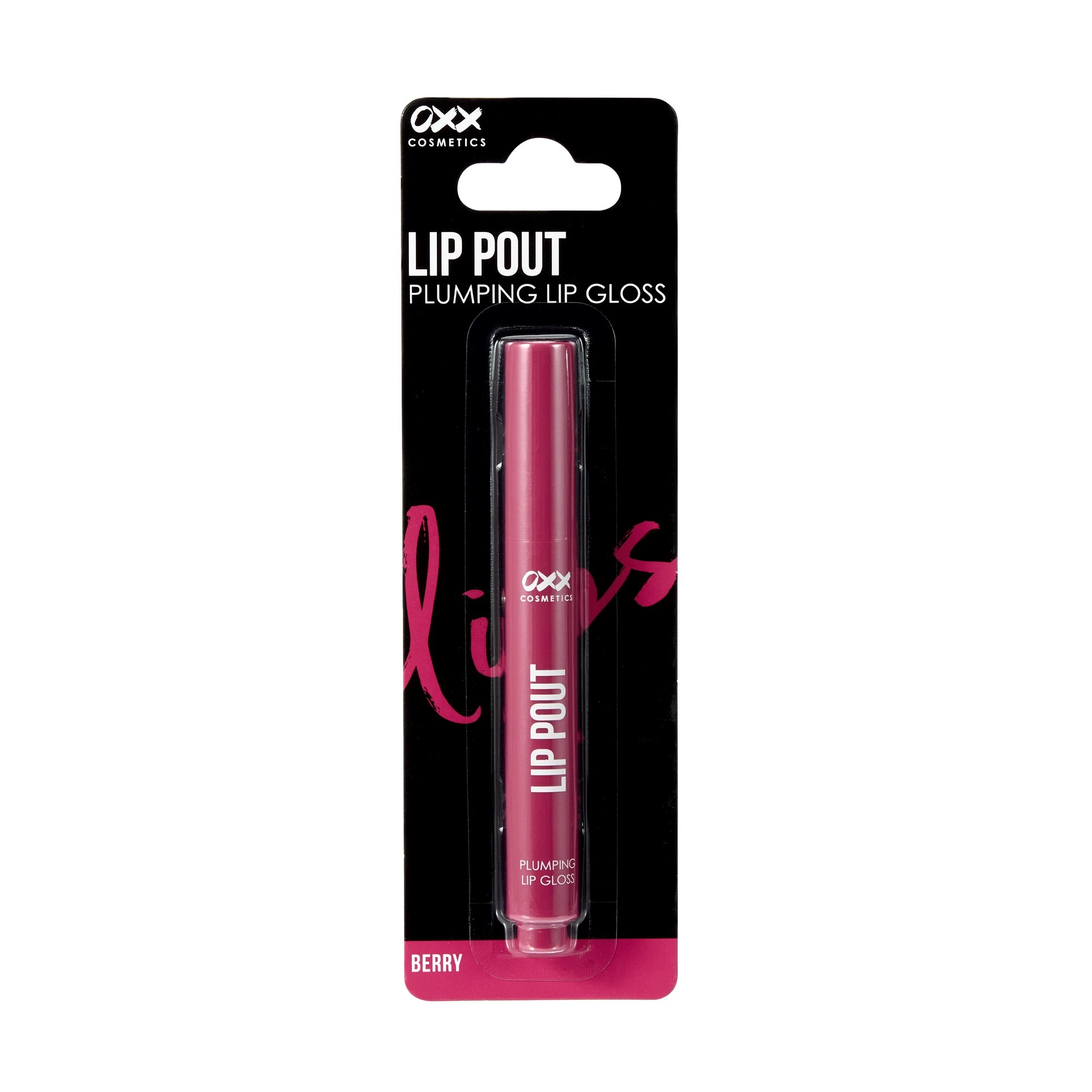 1 OXX Cosmetics Lip Pout Plumping Lip Gloss - Berry, 1 of 7