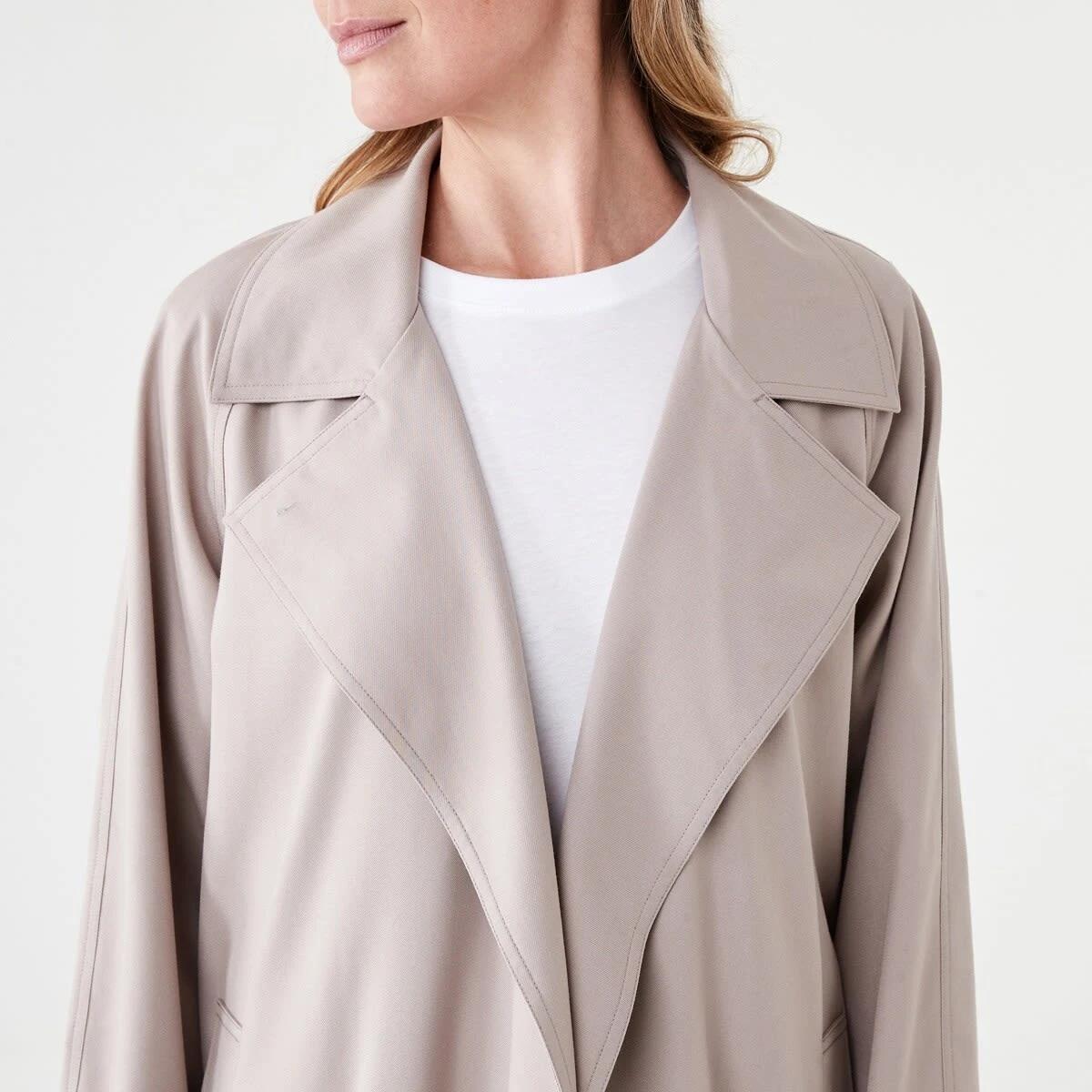 5 Drape Jacket FADED TAUPE, 5 of 6