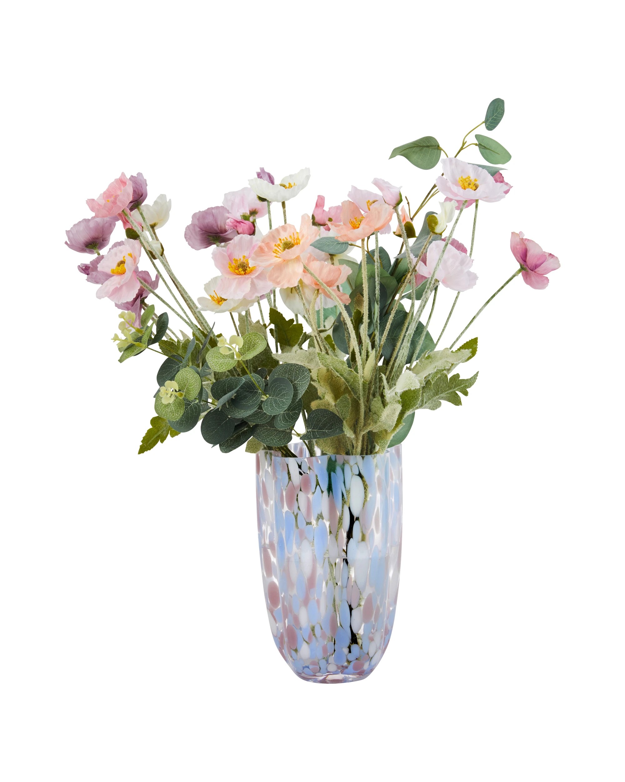 1 Coloured Glass Confetti Vase, 1 of 5