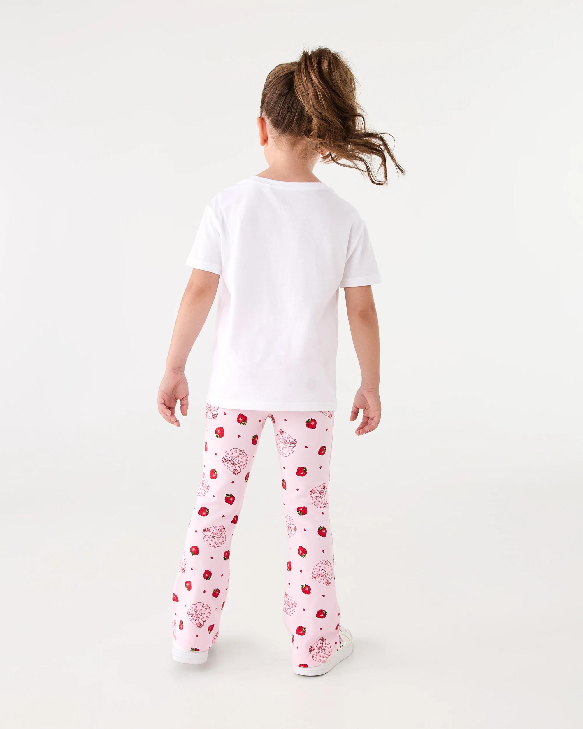 6 Strawberry Shortcake License Flare Leggings Straw Cake, 6 of 6