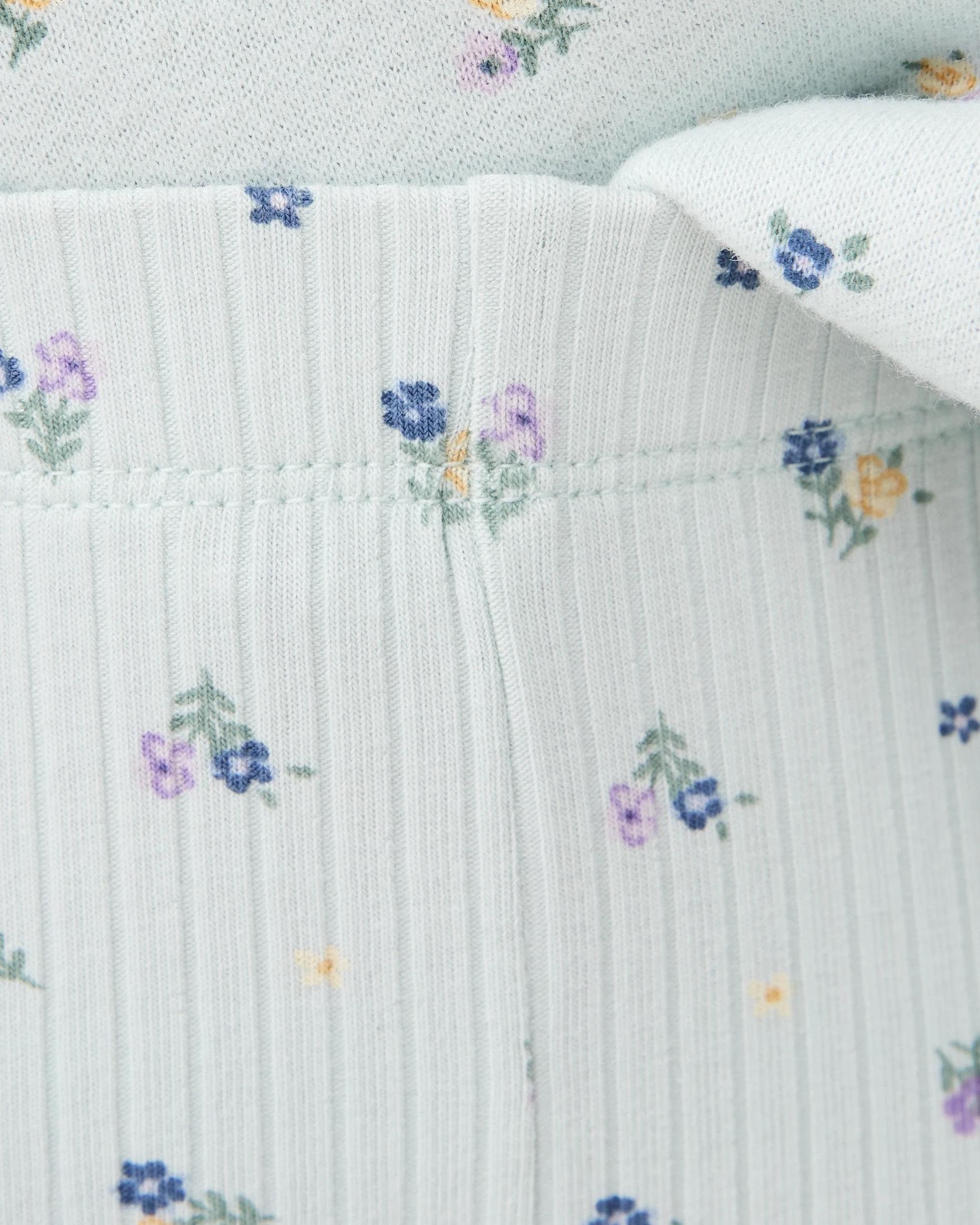 6 Oversized Crew Neck Top and Legging Set Blu Flrls, 6 of 7