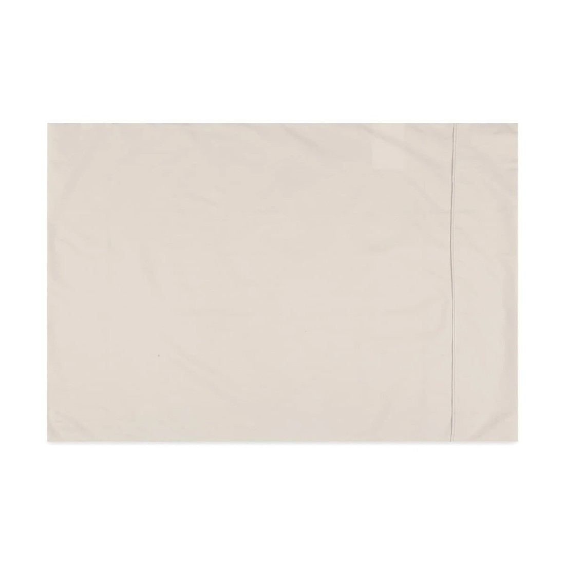3 250 Thread Count Cotton Rich Standard Pillowcase - Oatmeal, 3 of 8