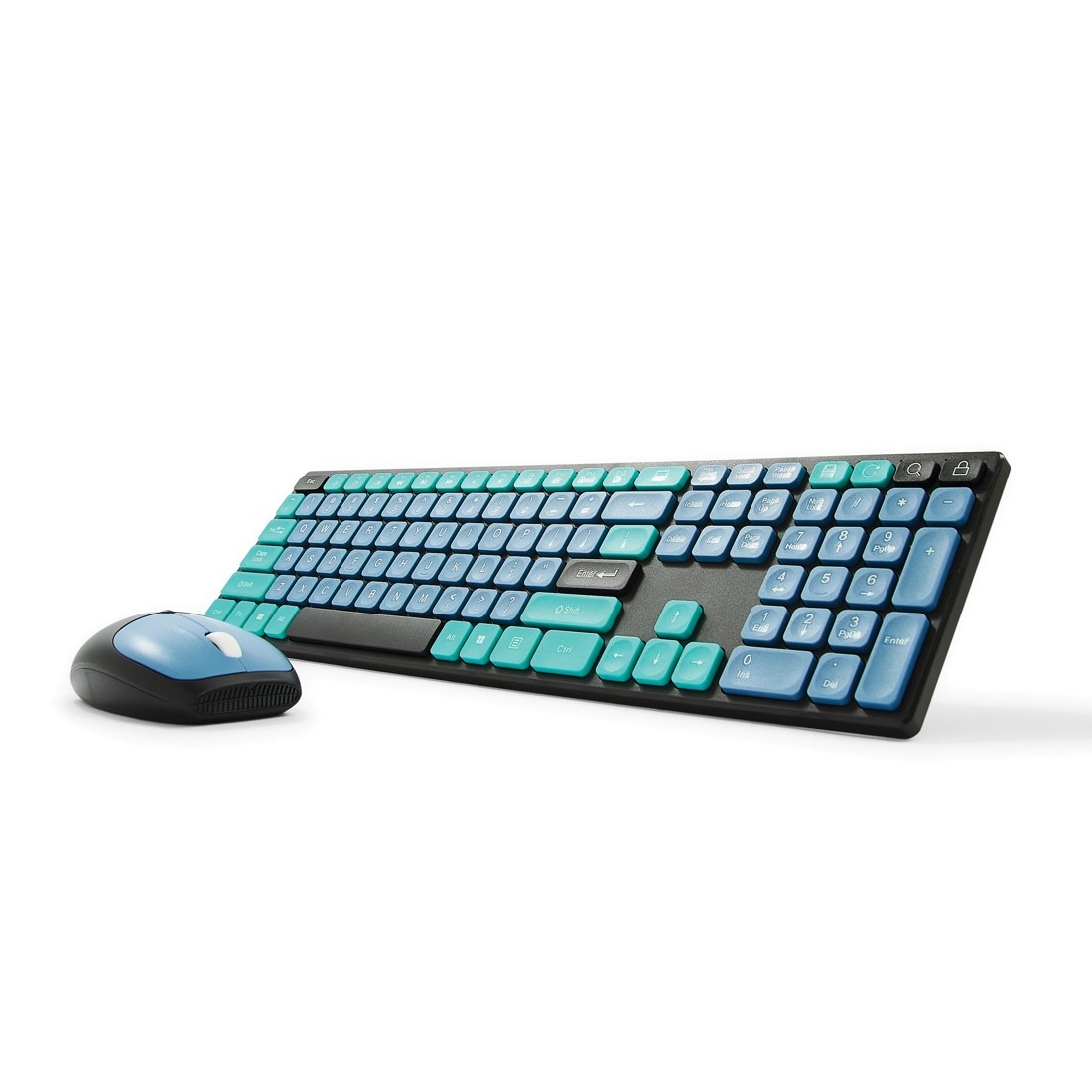 3 Wireless Keyboard and Mouse - Black, 3 of 8