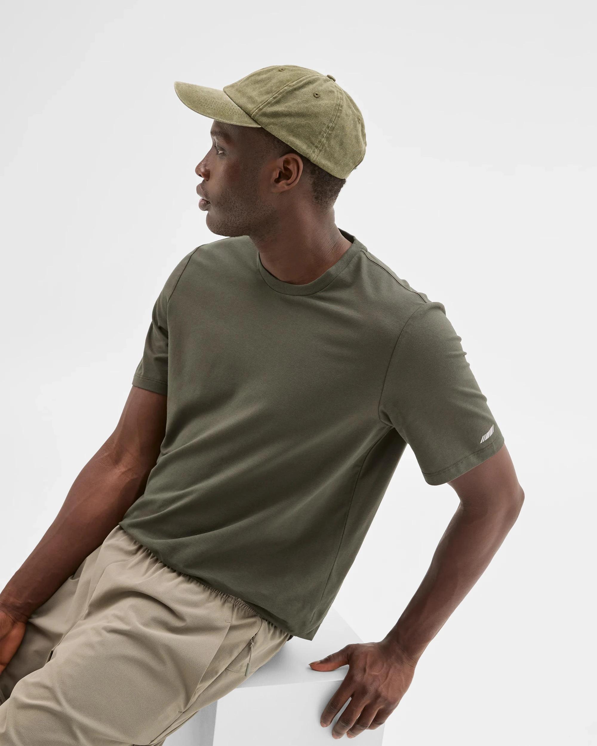 3 Target Australian Cotton Blend Active Training T-Shirt KHAKI, 3 of 7