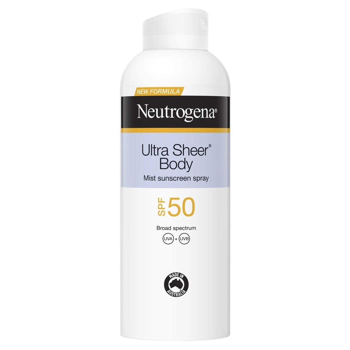 3 Neutrogena Ultra Sheer Body SPF 50 Mist Sunscreen Spray 140g, 3 of 4