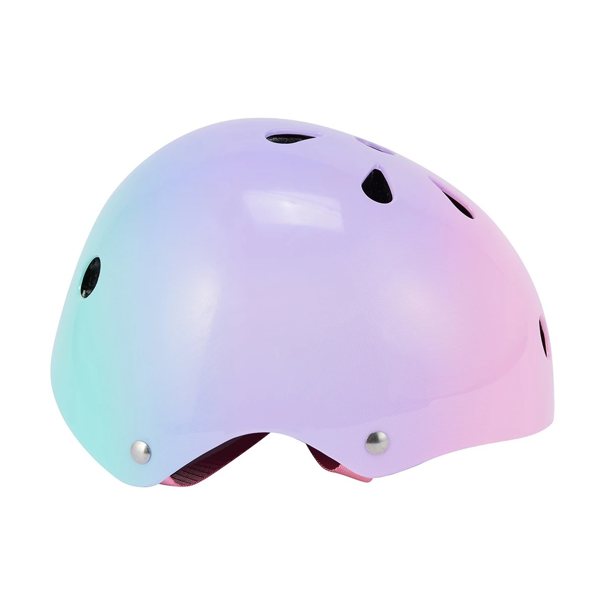 2 Junior Skate Helmet - Small, Pink Ombre, 2 of 8