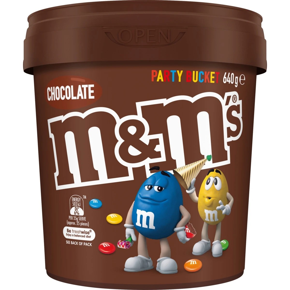 1 M&M's Party Bucket 640g, 1 of 6