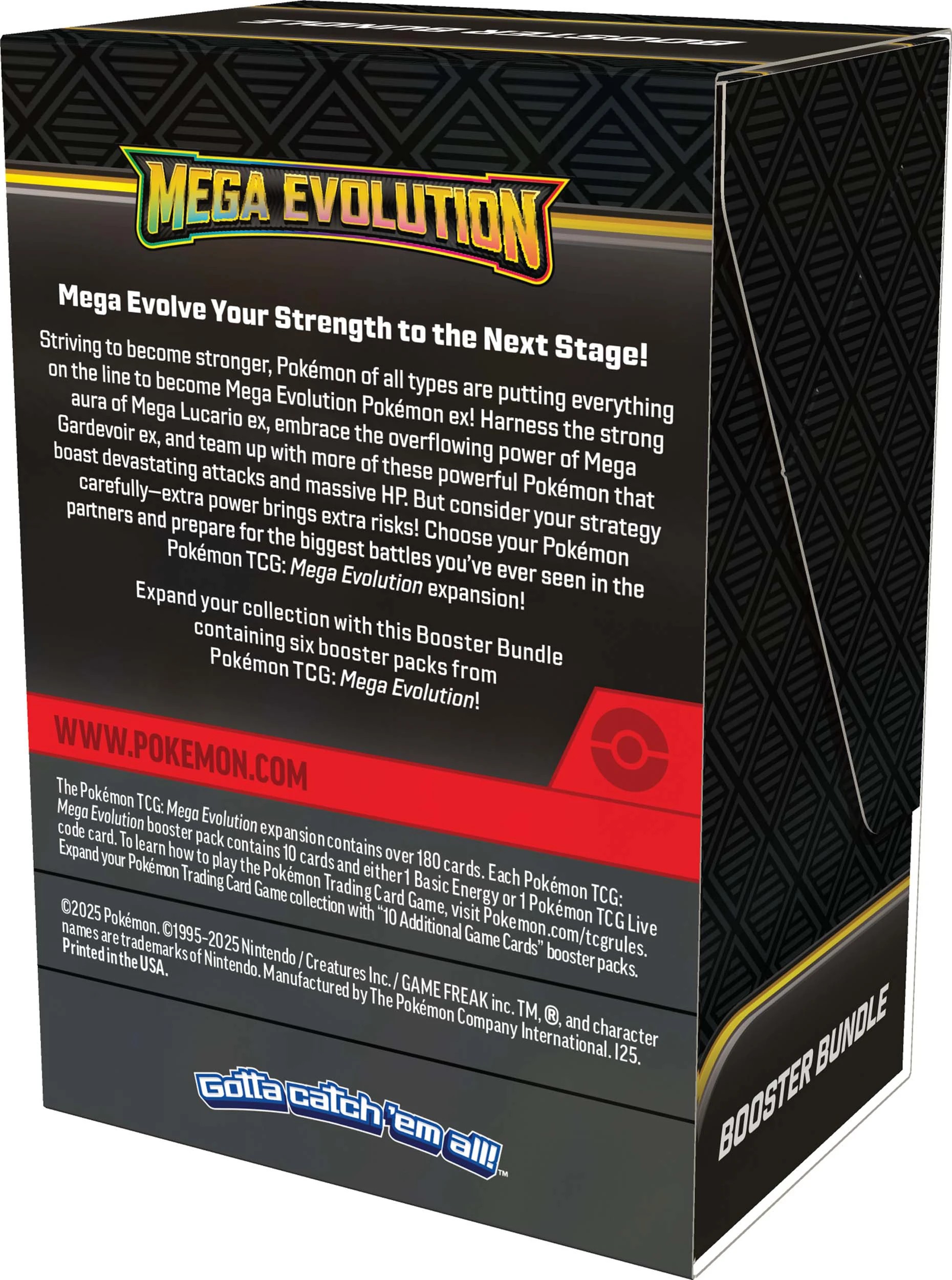 2 Pokemon Trading Card Game: Mega Evolution Booster Bundle, 2 of 8