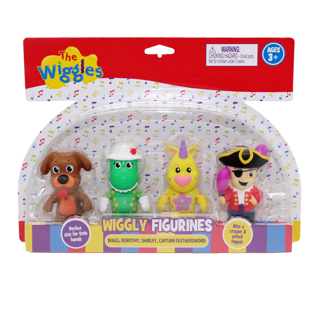 1 4 Pack The Wiggles Wiggly Figurines, 1 of 3