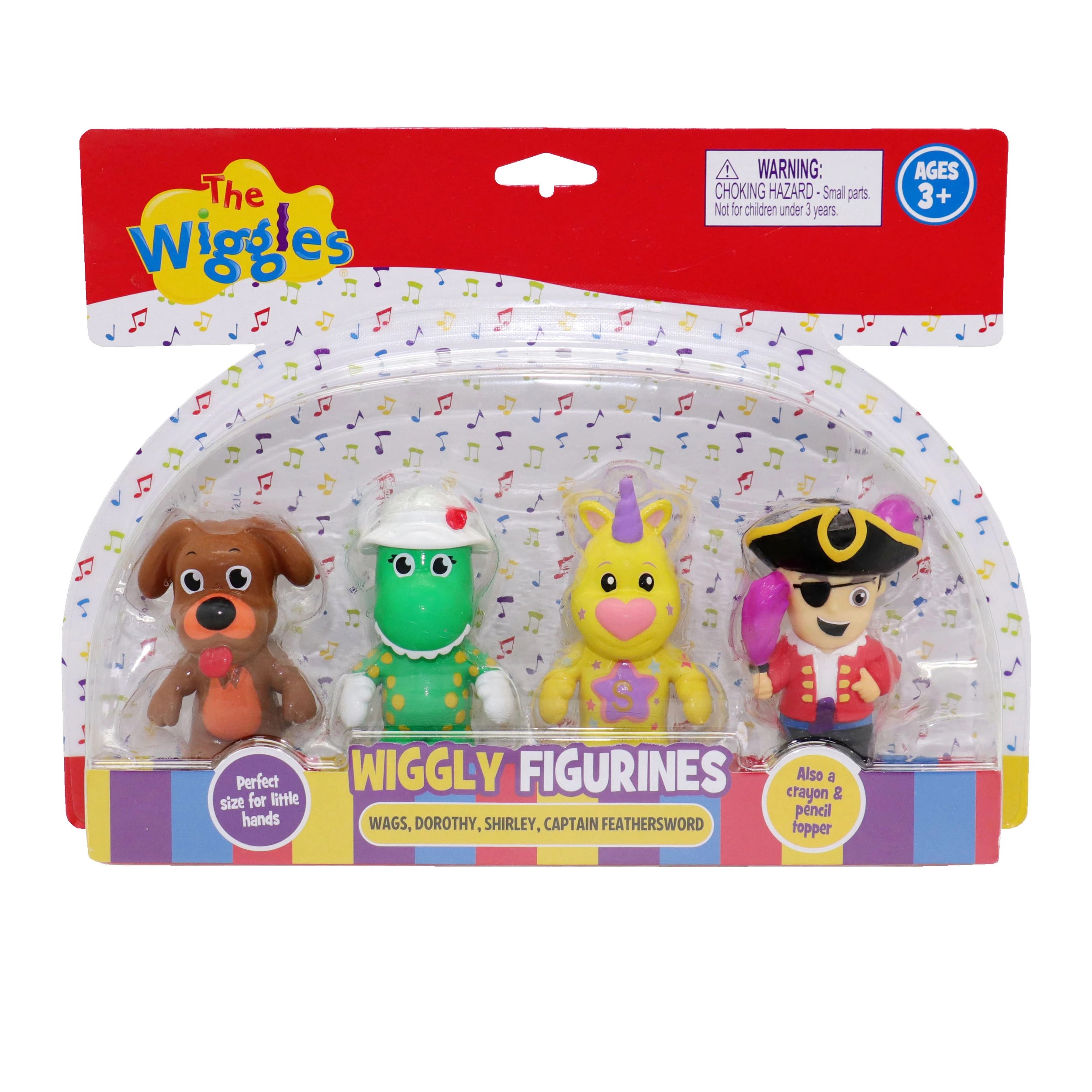 1 4 Pack The Wiggles Wiggly Figurines, 1 of 3